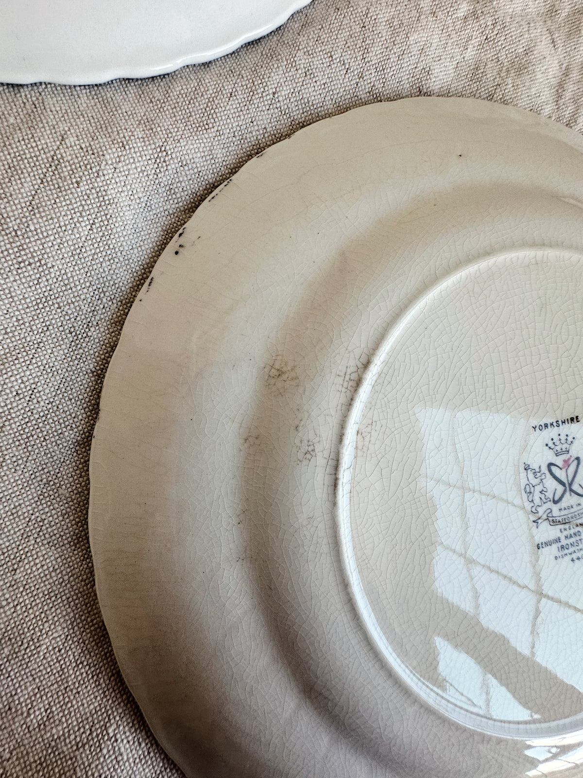 Collection of Four Ridgway Staffordshire Transferware Dessert Plates