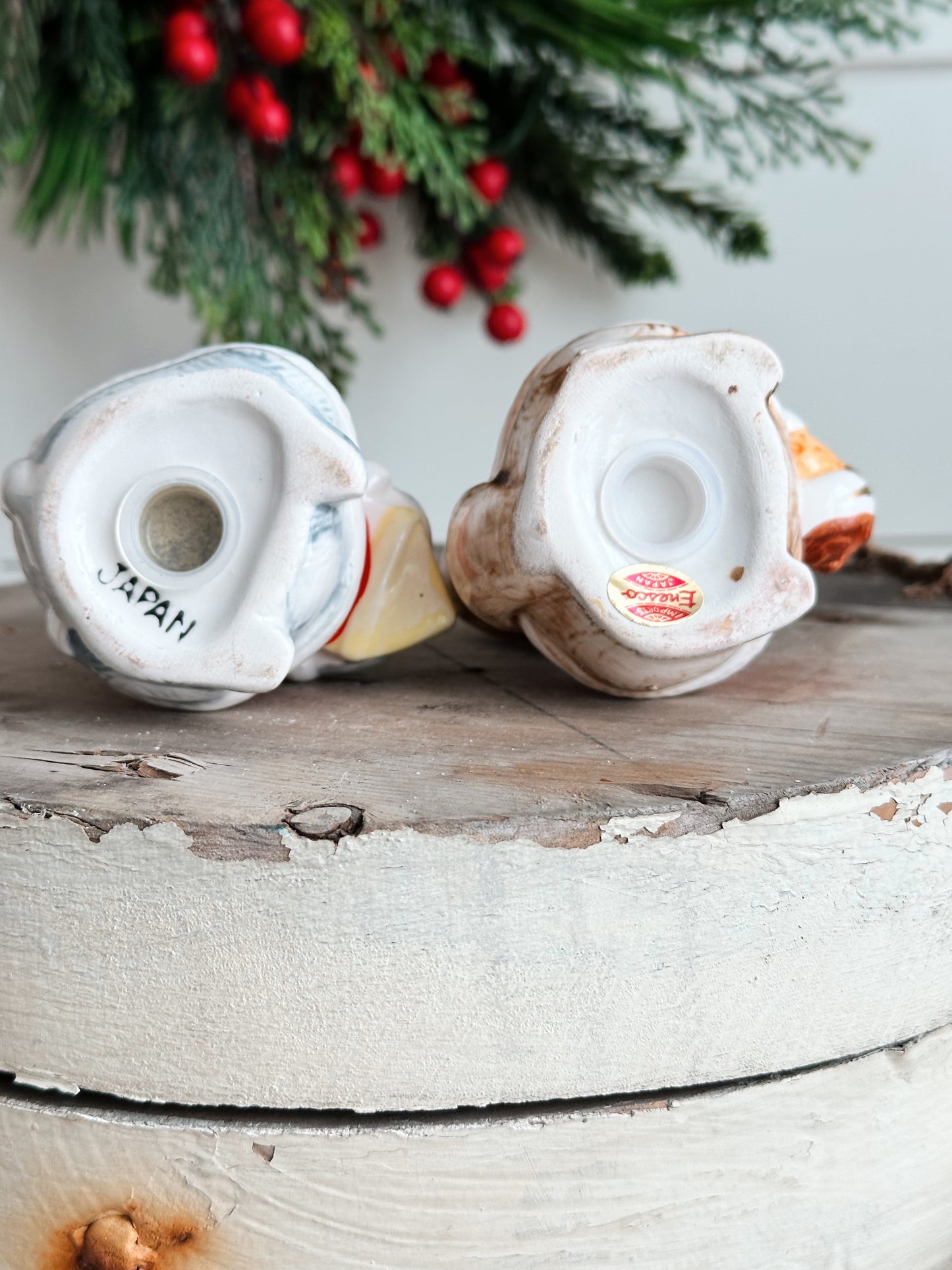 Vintage Mouse & Squirrel Salt and Pepper Shakers, Japan