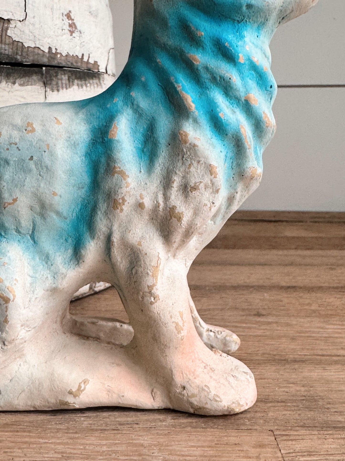 Vintage Paper Mache Bunny