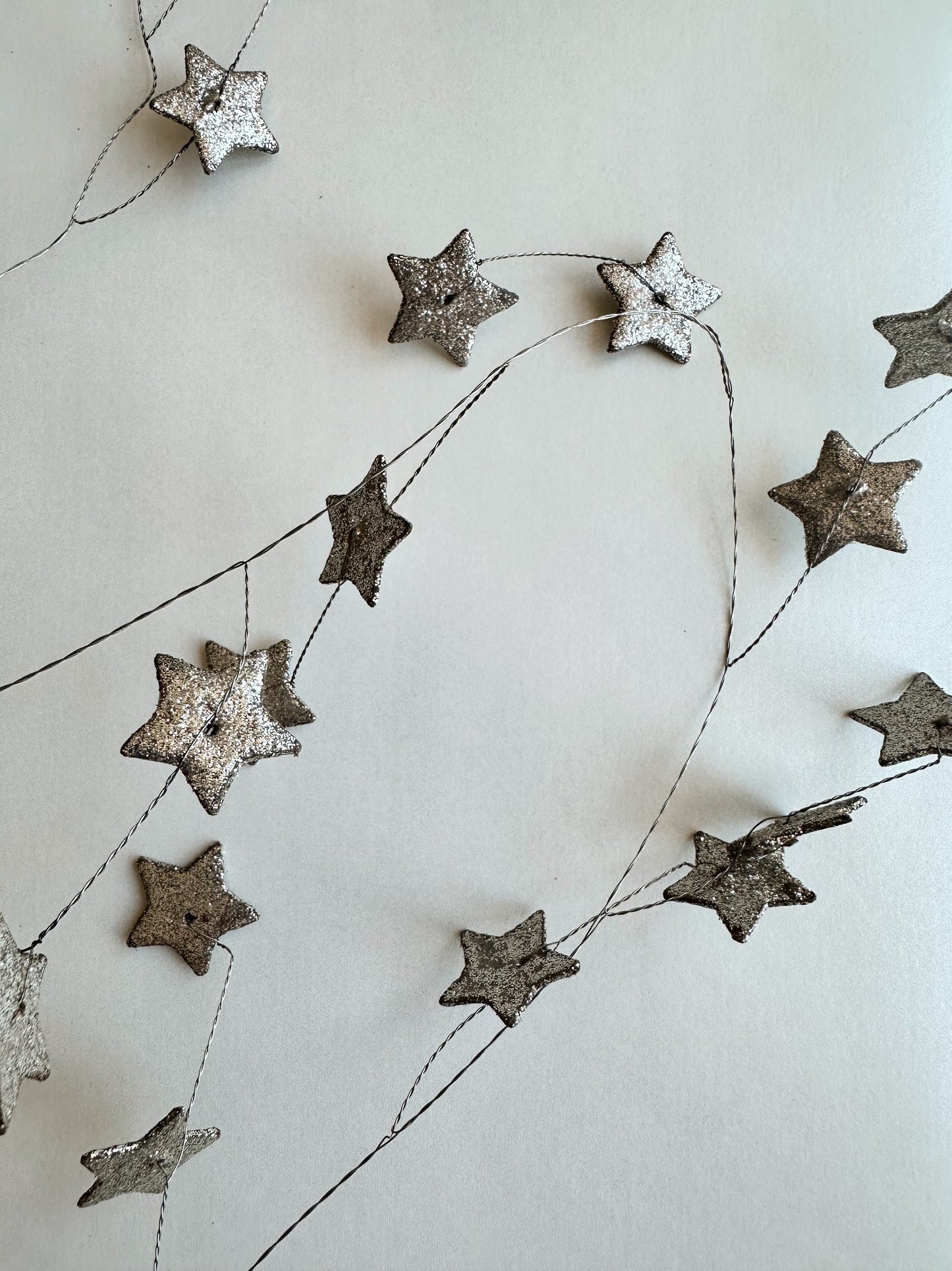 Glitter Star Garland