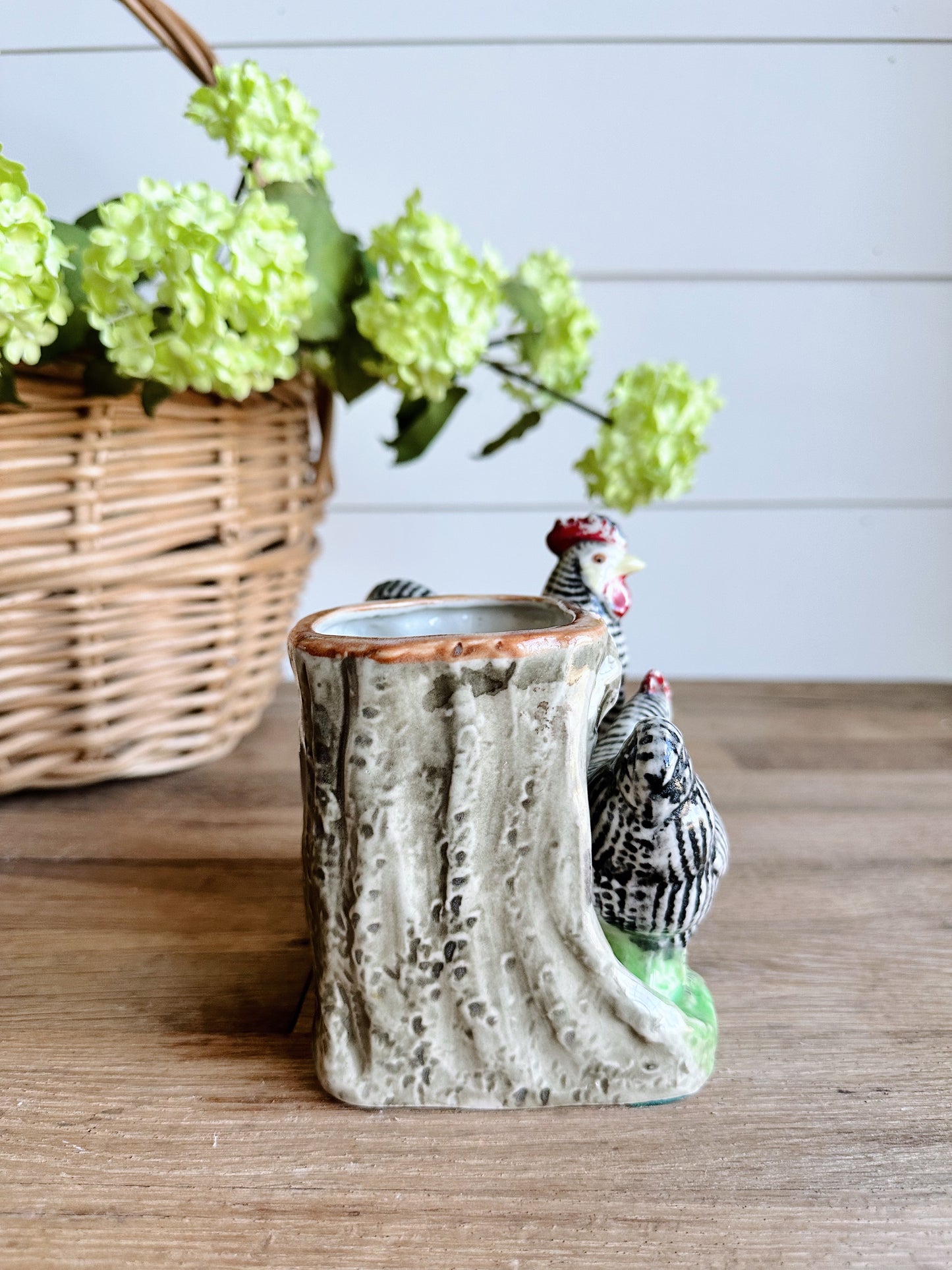 You Choose the Scent - Chicken Planter Vintage Vessel Candle