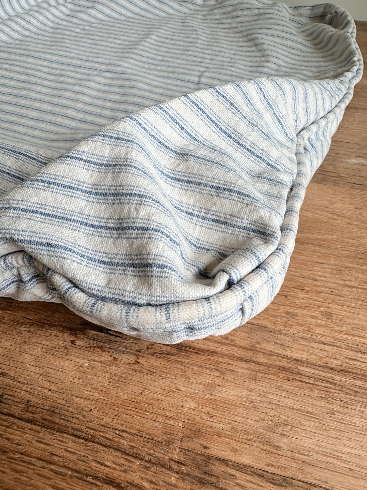 Vintage Ticking Pillow Cover