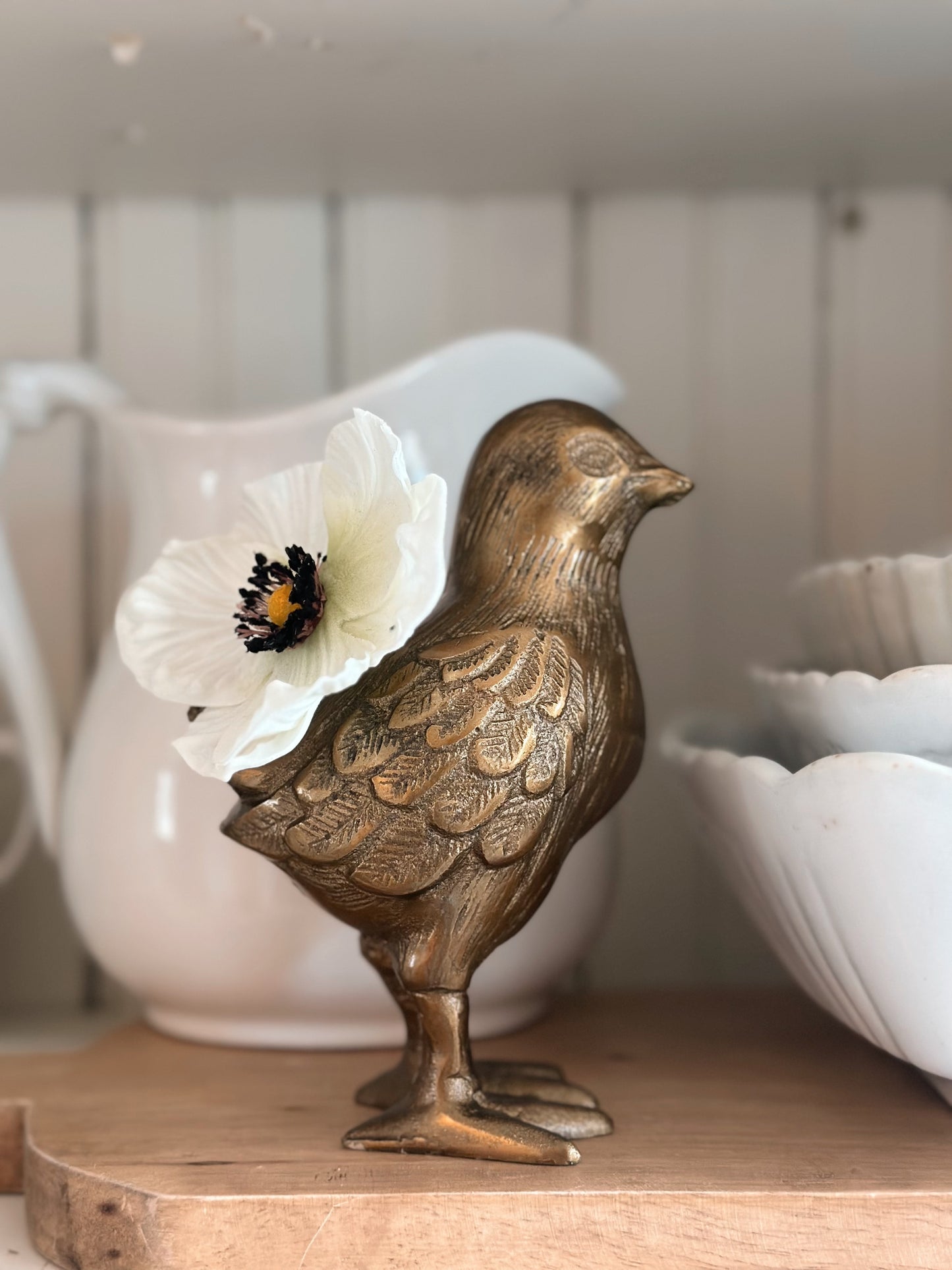 Perching Baby Bird Bud Vase