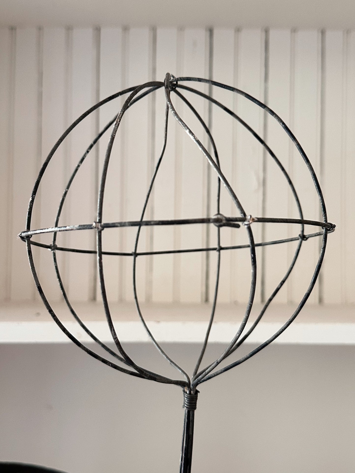 Antique Wire Hat Stand