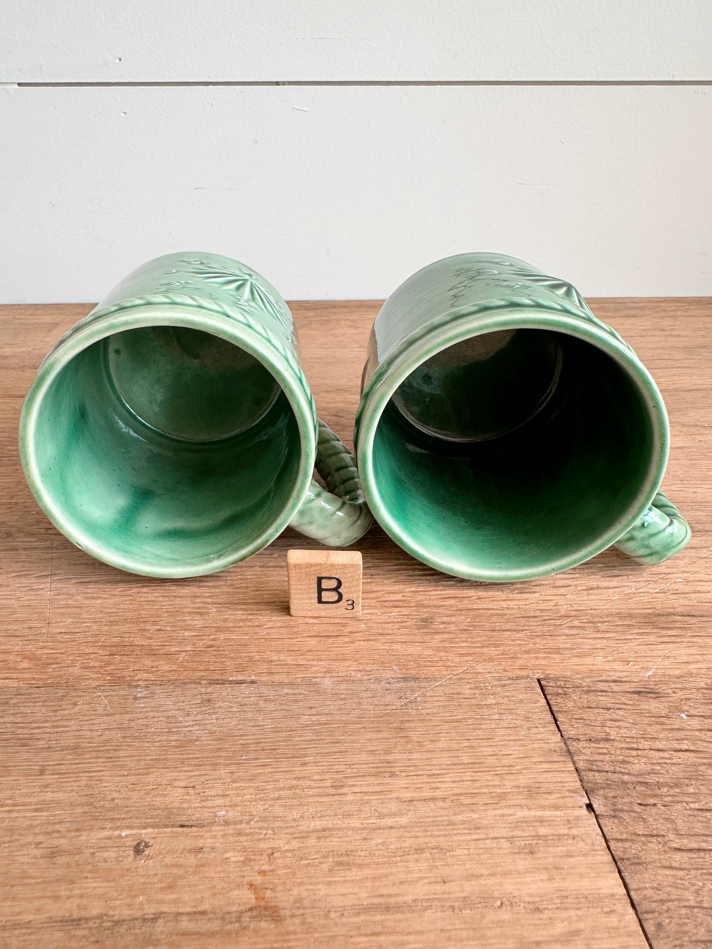 Vintage Nautical Mugs (set of 2)