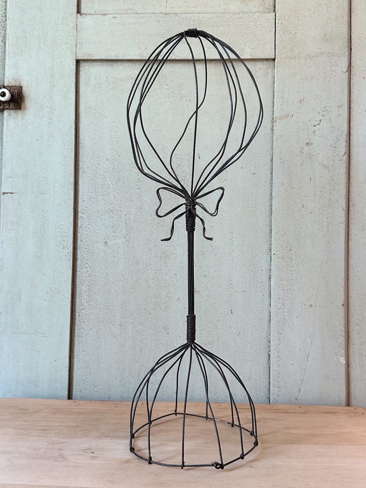 Vintage Metal Wire Hat Stand