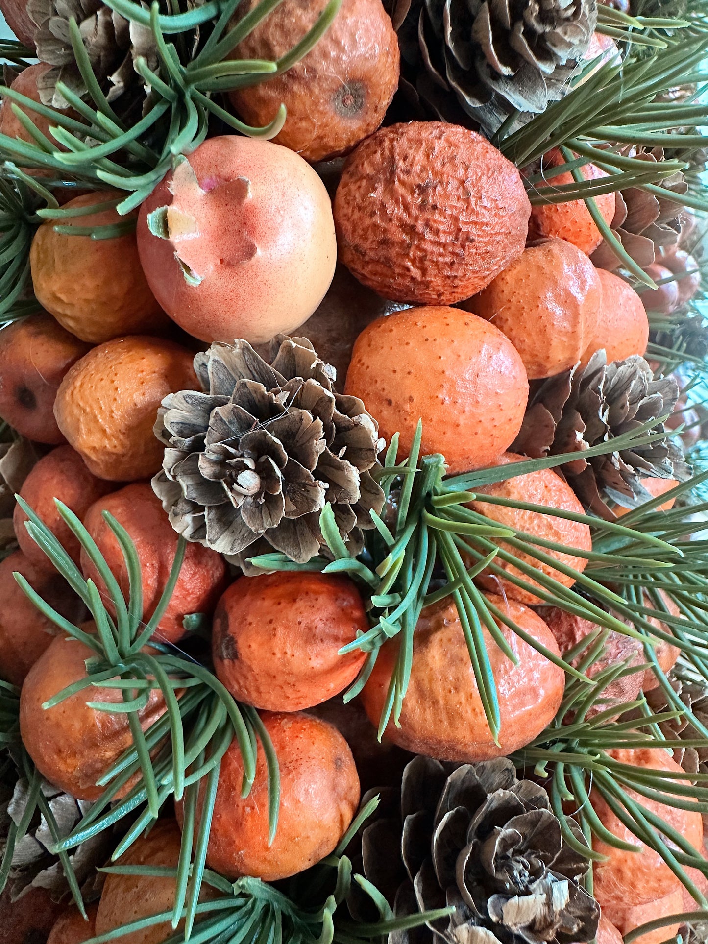 Foraged Pinecone Topiaries