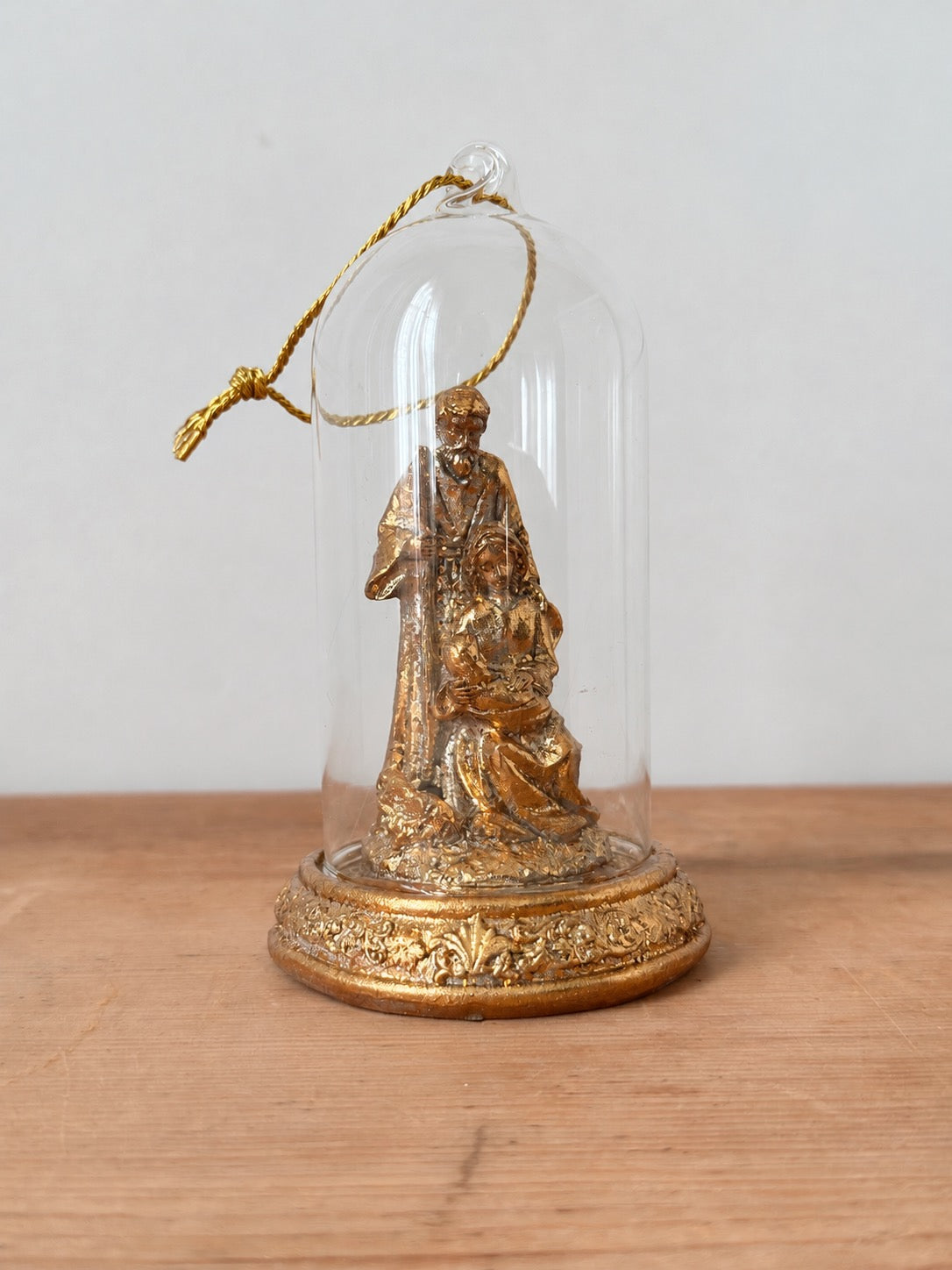 Light Up Nativity Cloche Ornaments