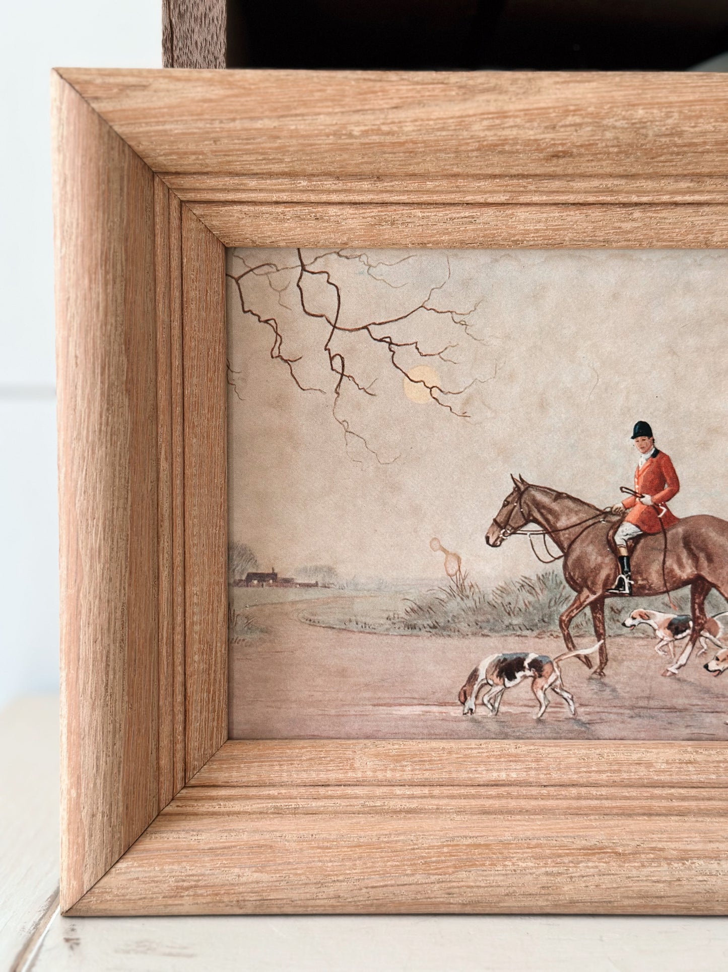 Vintage Fox Hunt Print