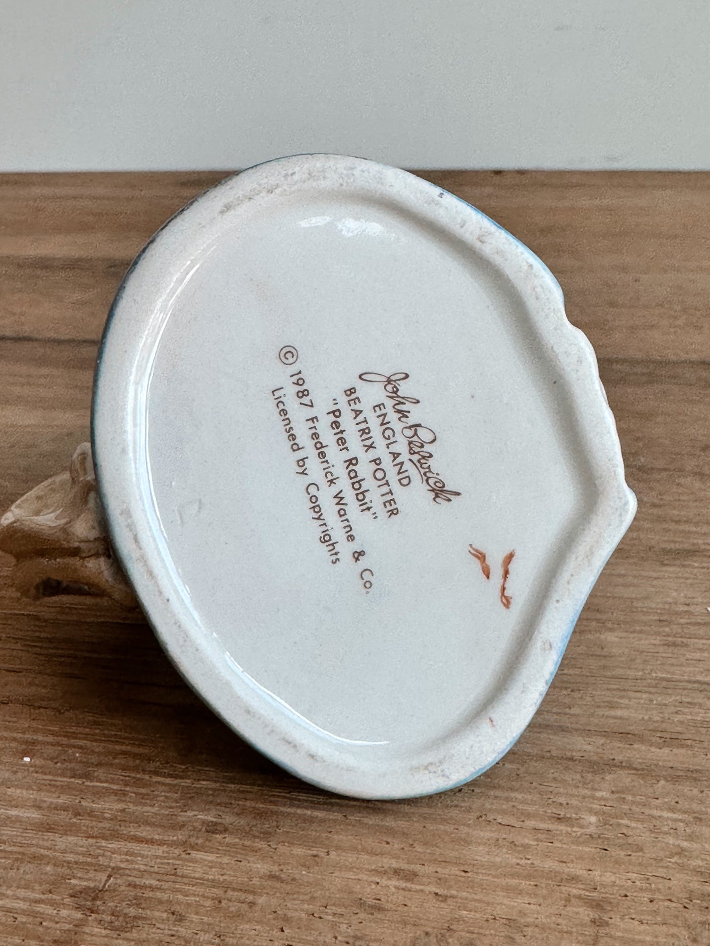 Vintage Beatrix Potter Peter Rabbit, Toby Cup