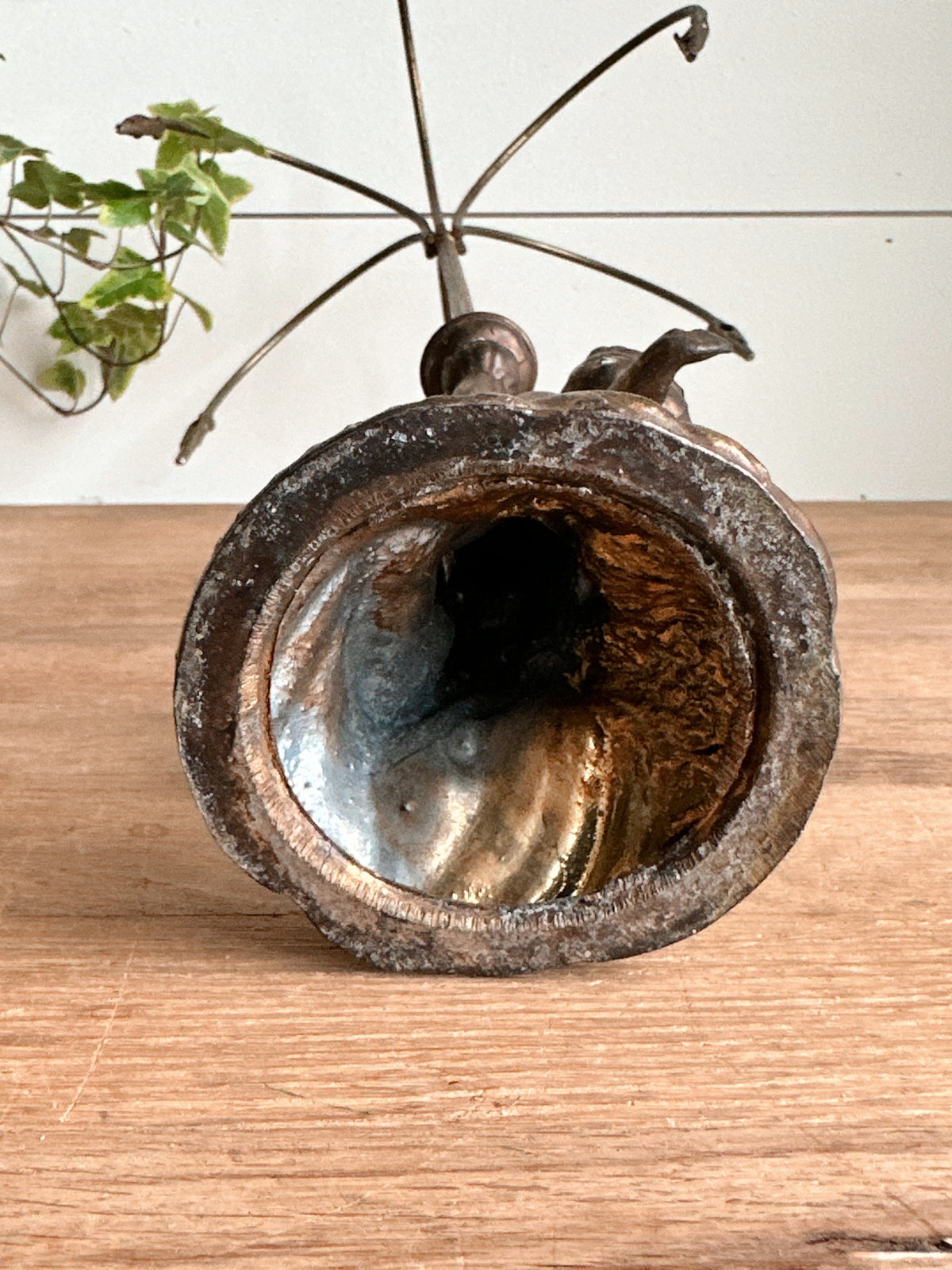Vintage Brass Lady’s Glove Holder