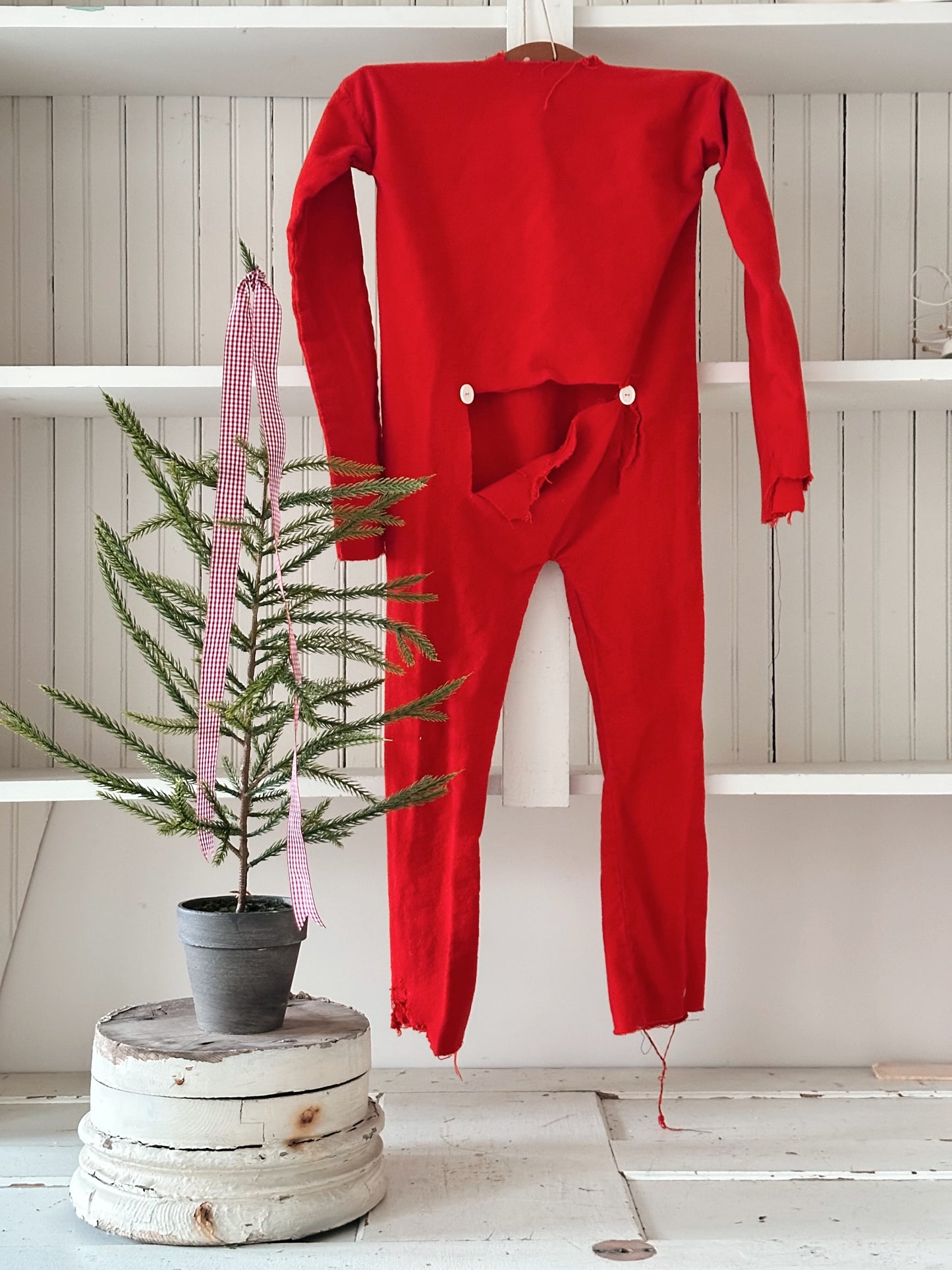 Handmade Pajamas & Vintage Hanger