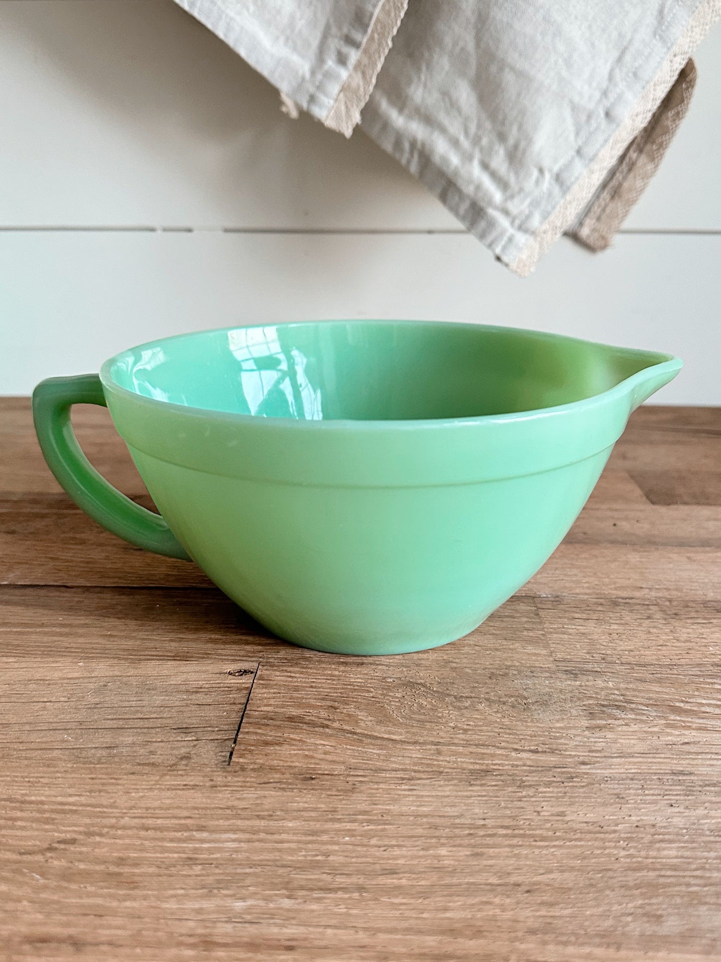 Vintage Fire King Jadeite Batter Bowl