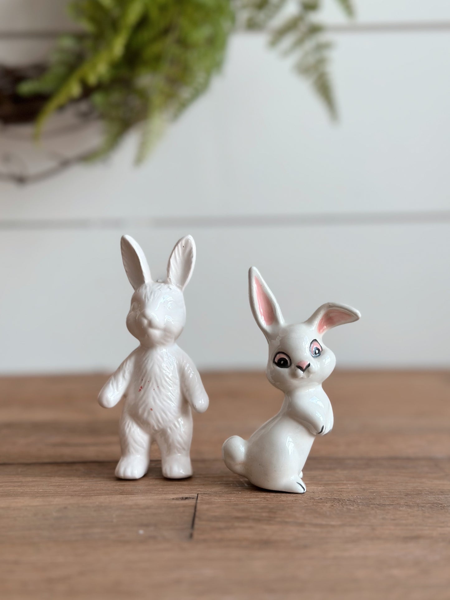Pair of Petite Vintage Bunnies