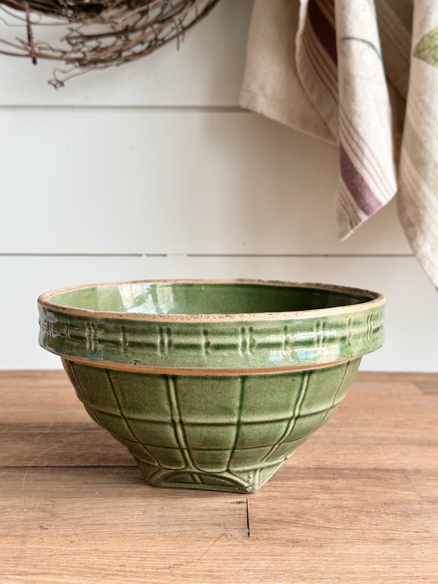 Vintage McCoy Number 8 Bowl