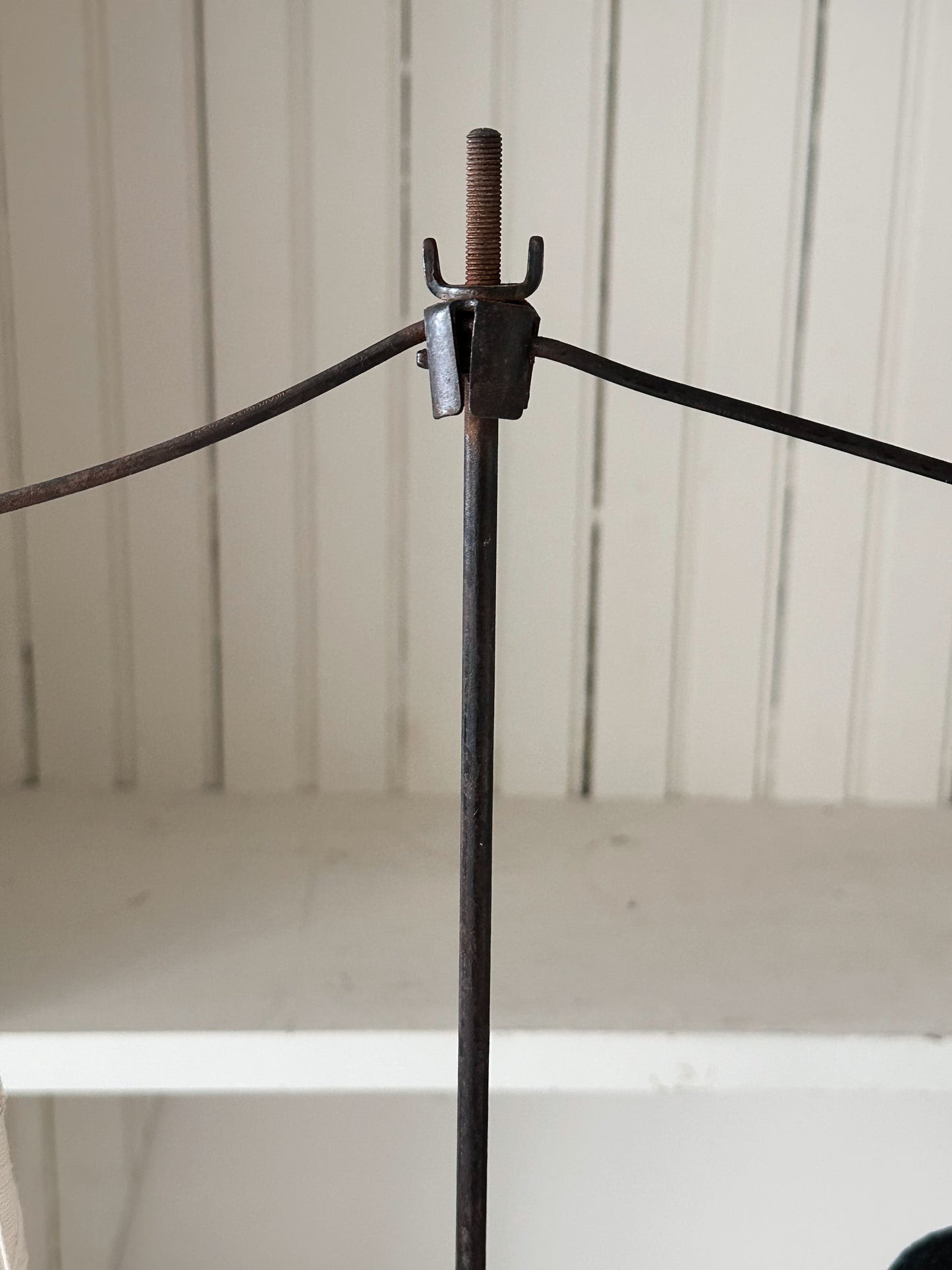 Vintage Industrial Double Spool Holder