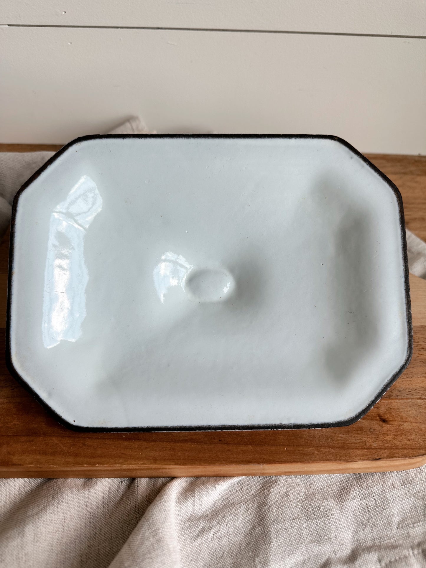 Vintage Klafrestrom (Swiss) Cast Iron Baking Dish