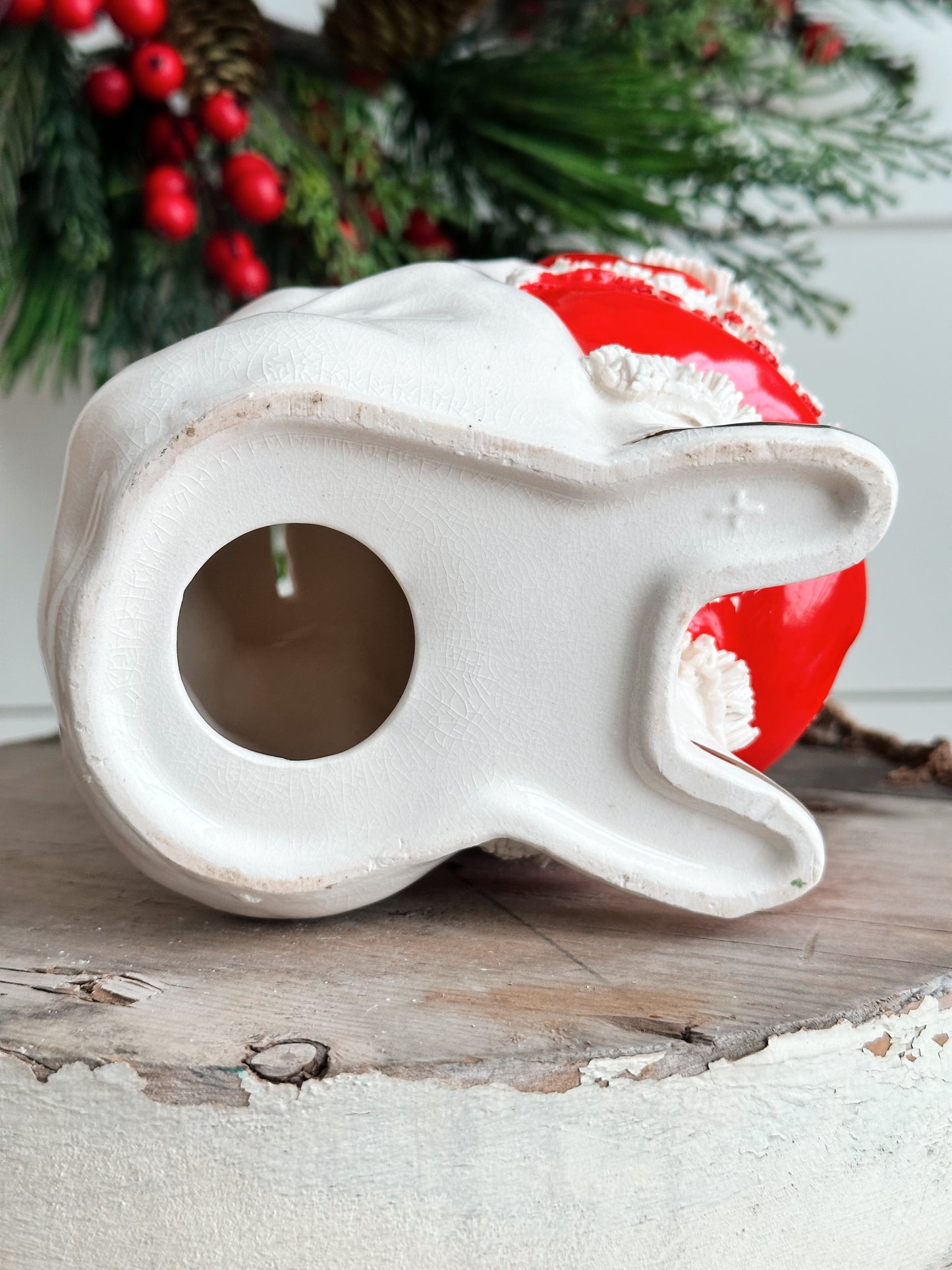 Vintage Spaghetti Santa Bank