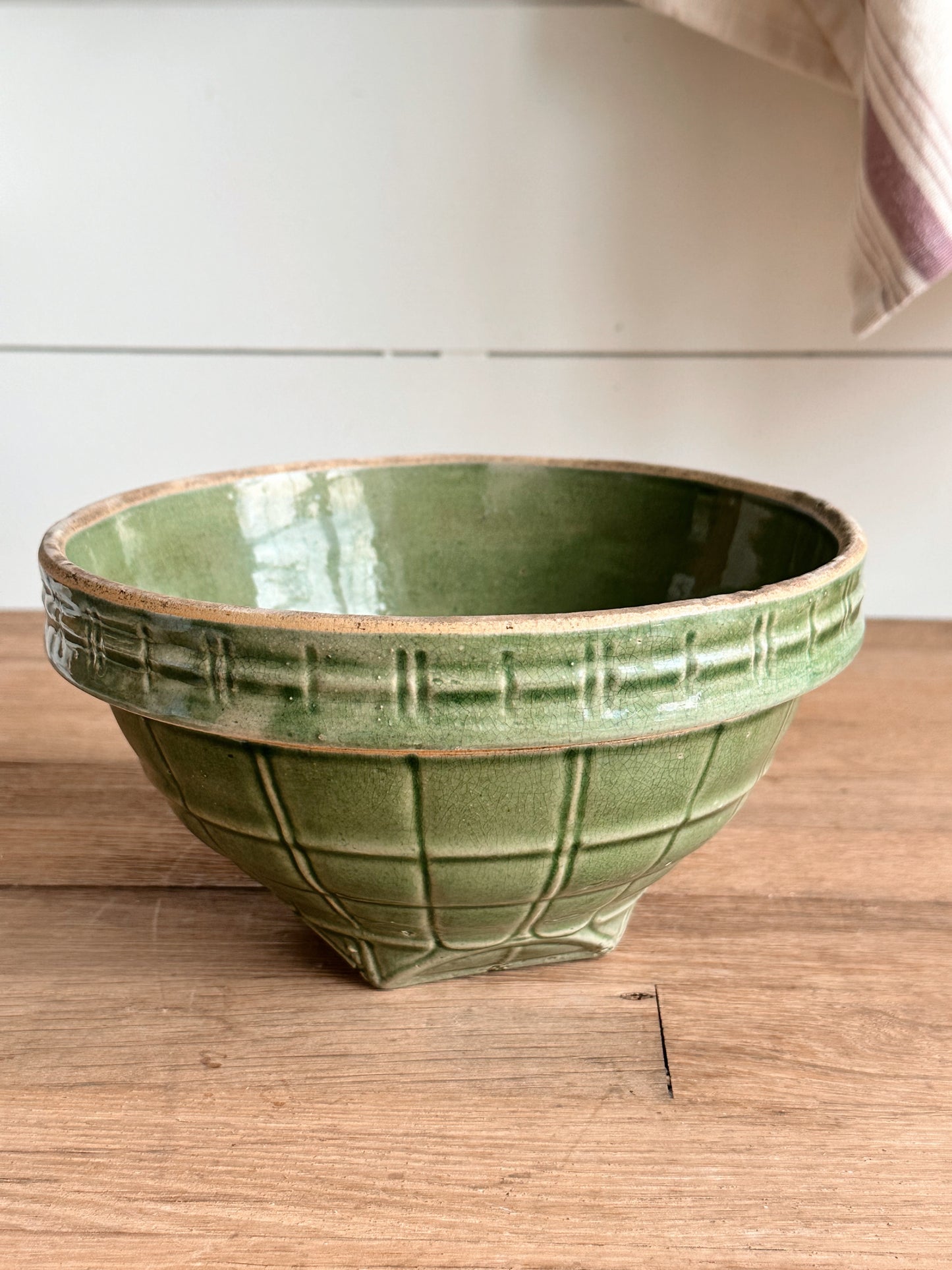 Vintage McCoy Number 8 Bowl