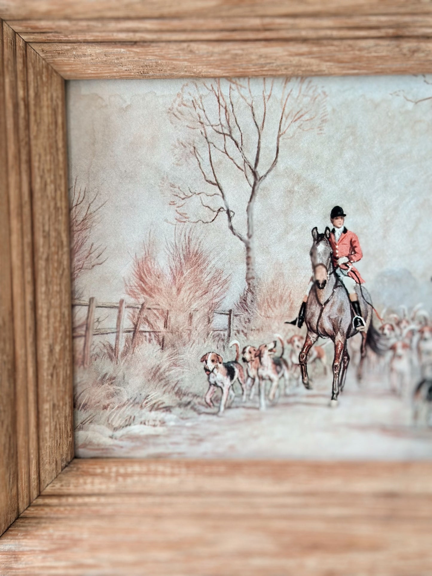 Vintage Fox Hunt Print