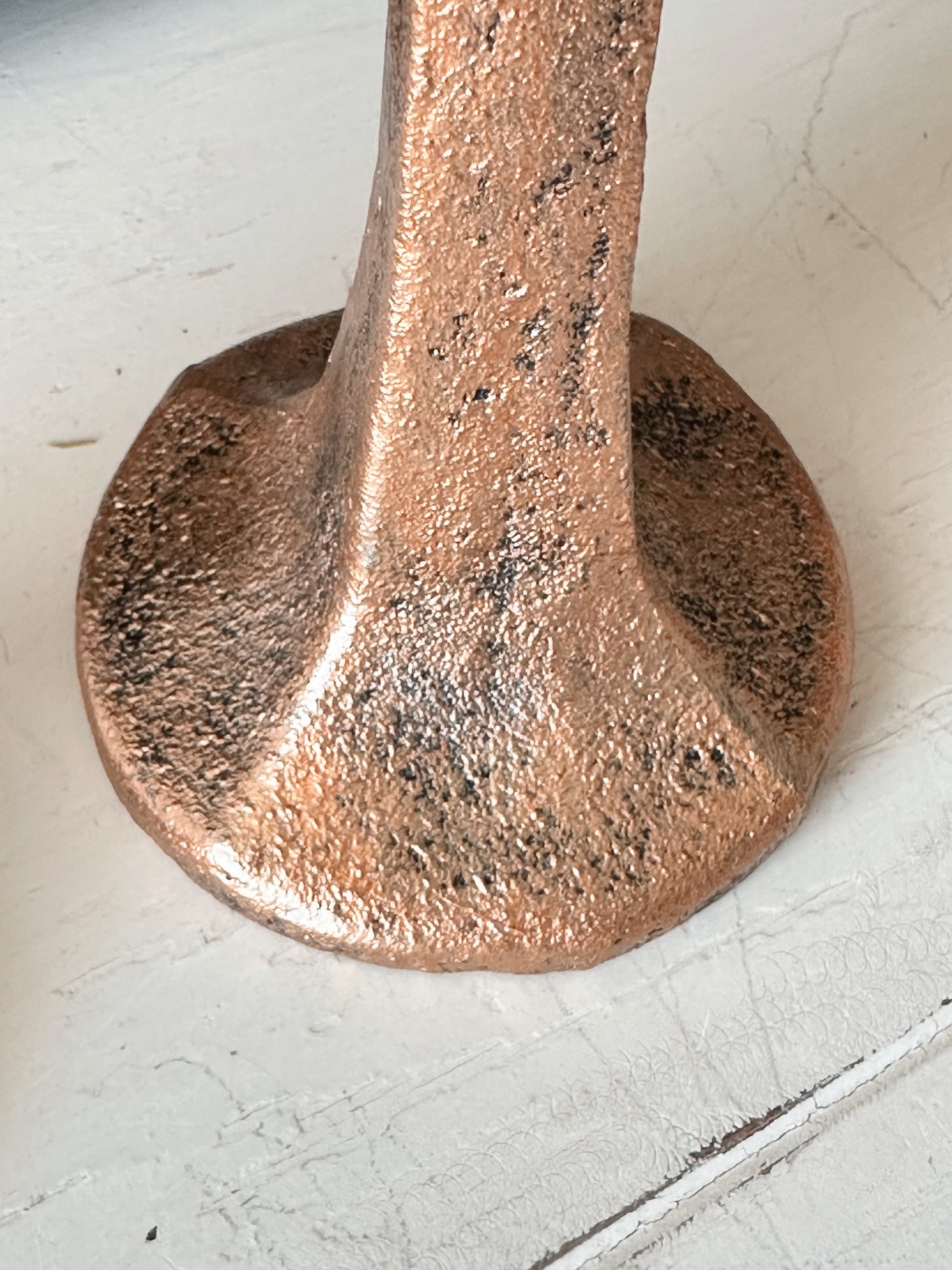 Hand Forged Metal Candle Holders