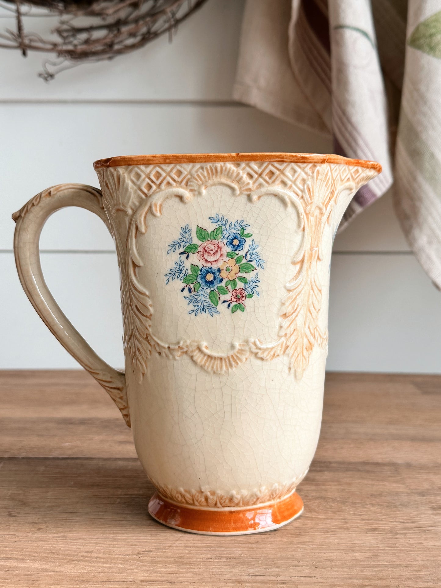 Vintage Maruhon Ware Pitcher