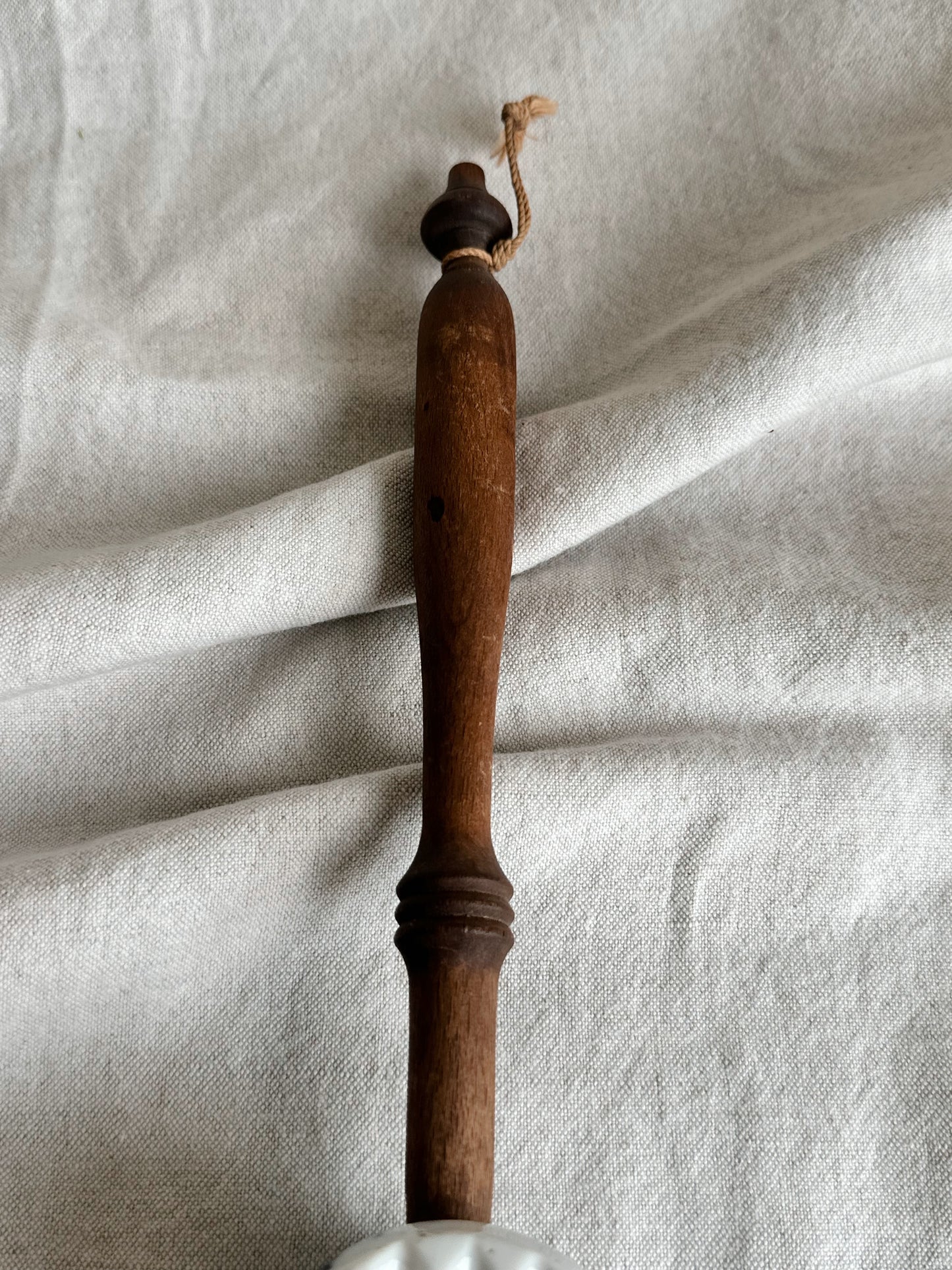 Antique English Onion Ware Meat Tenderizer