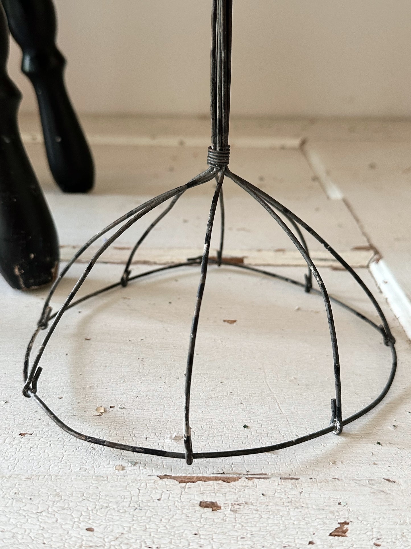 Antique Wire Hat Stand