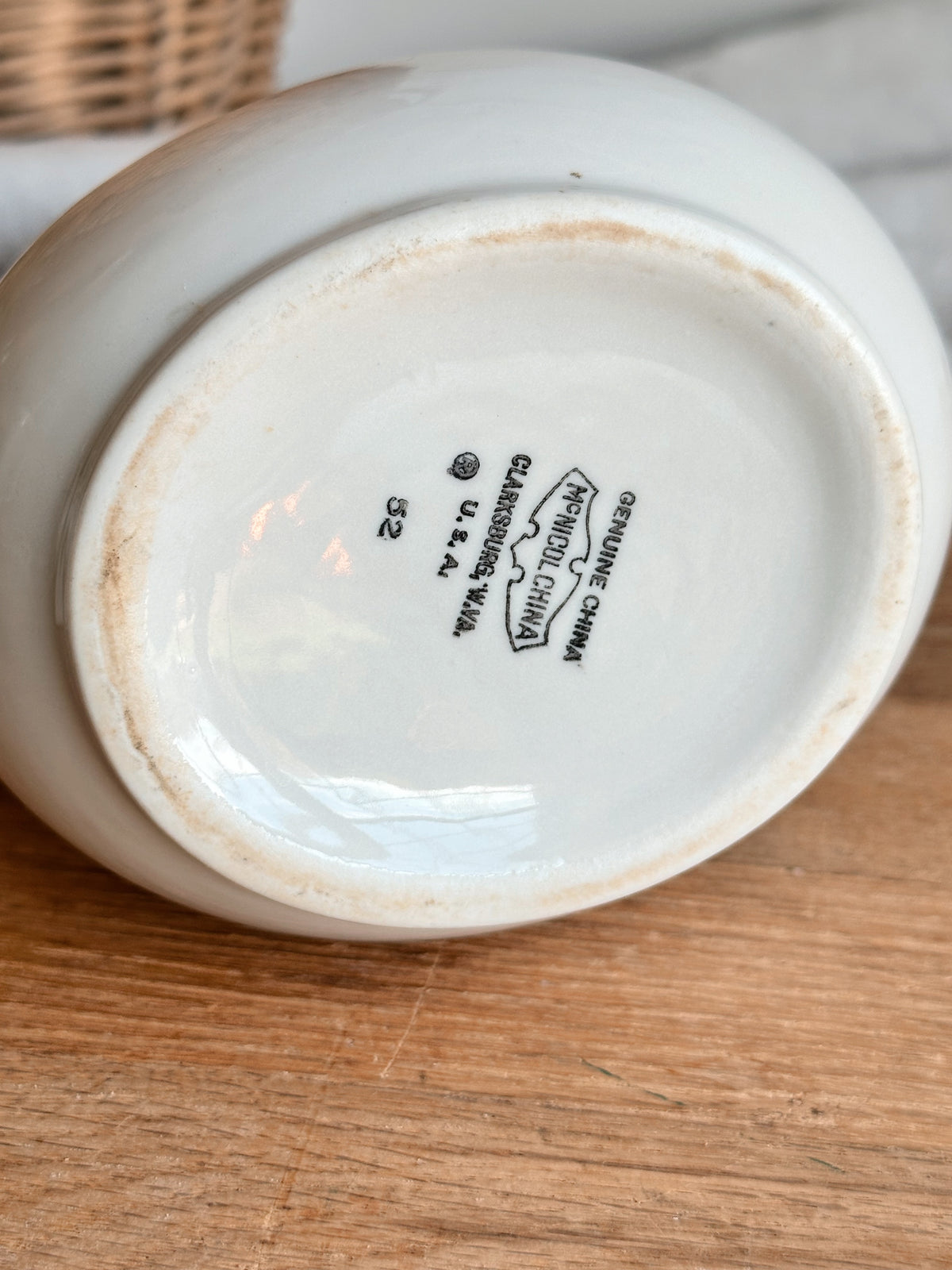 Vintage McNicol Restaurant Ware Pitcher