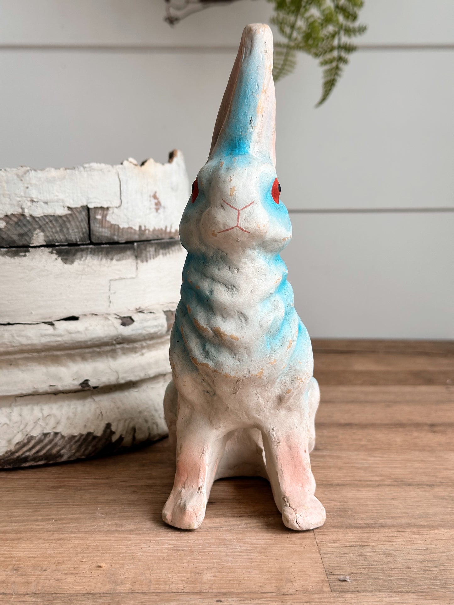 Vintage Paper Mache Bunny