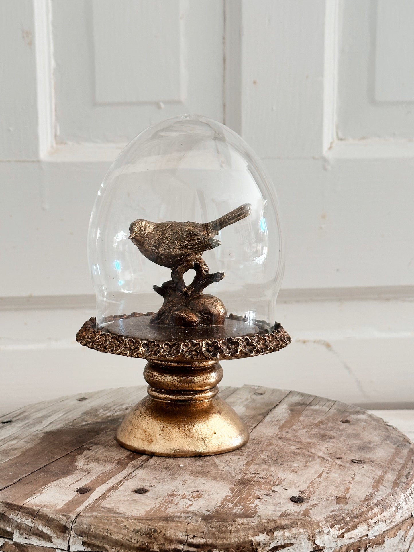 Golden Bird Cloche