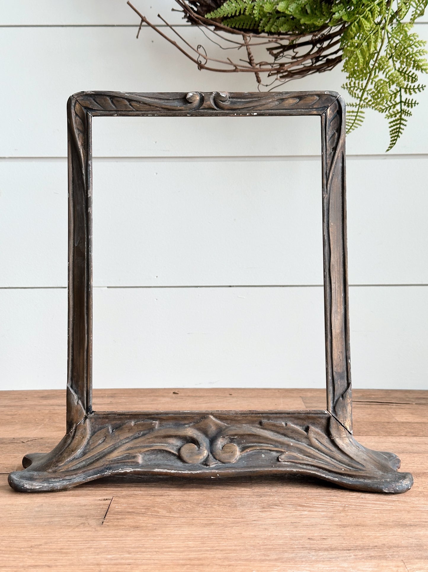 Vintage Wood Picture Frame