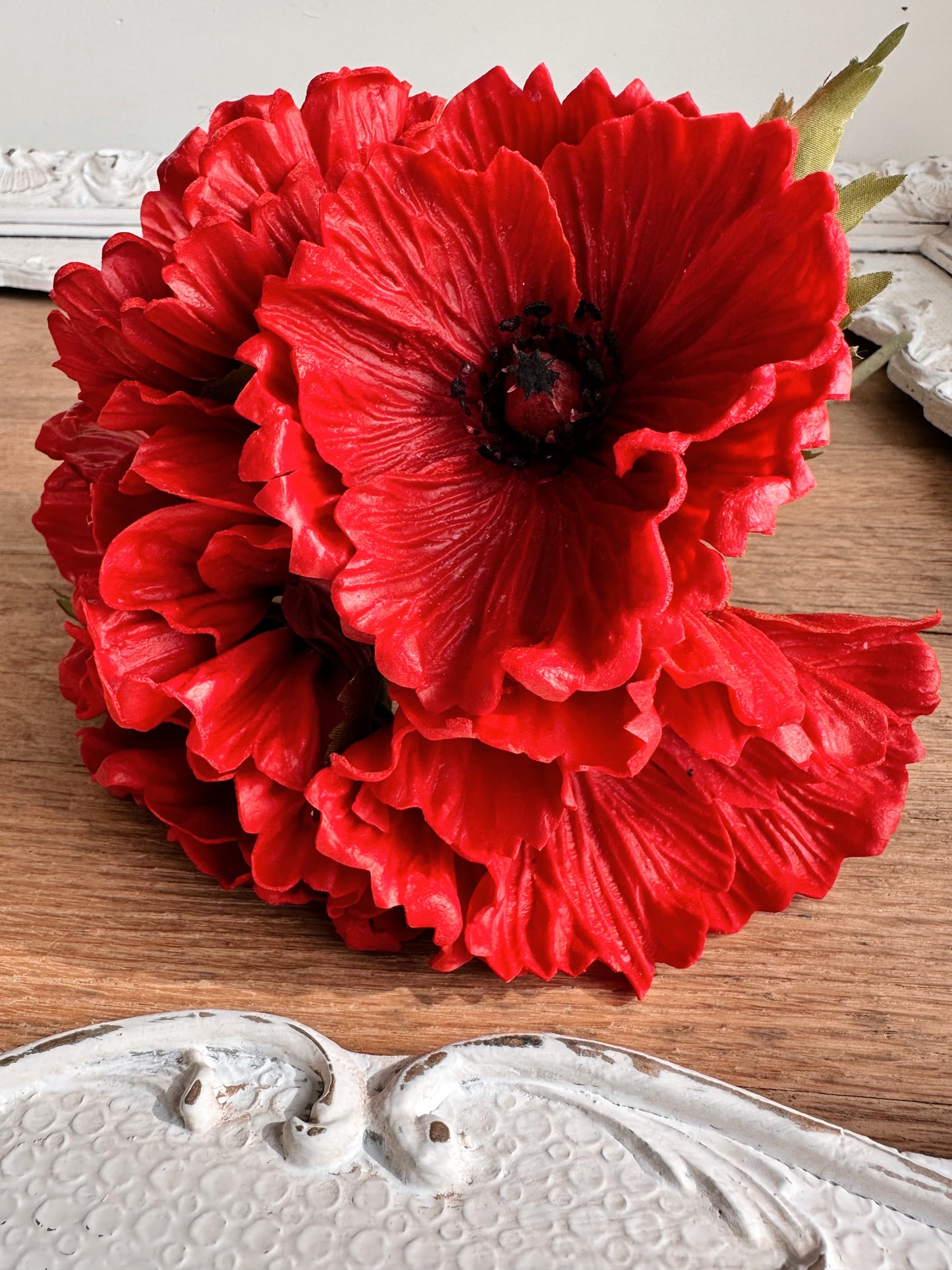 Real Touch Poppy Bundle, Red