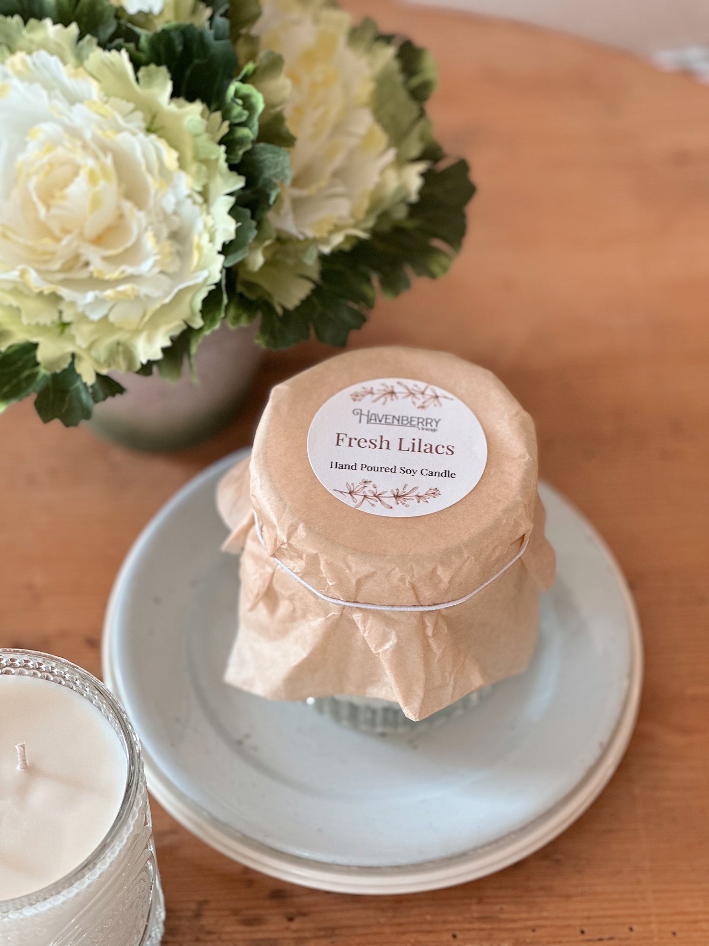 Limited Edition Fresh Lilacs Hand Poured Candle