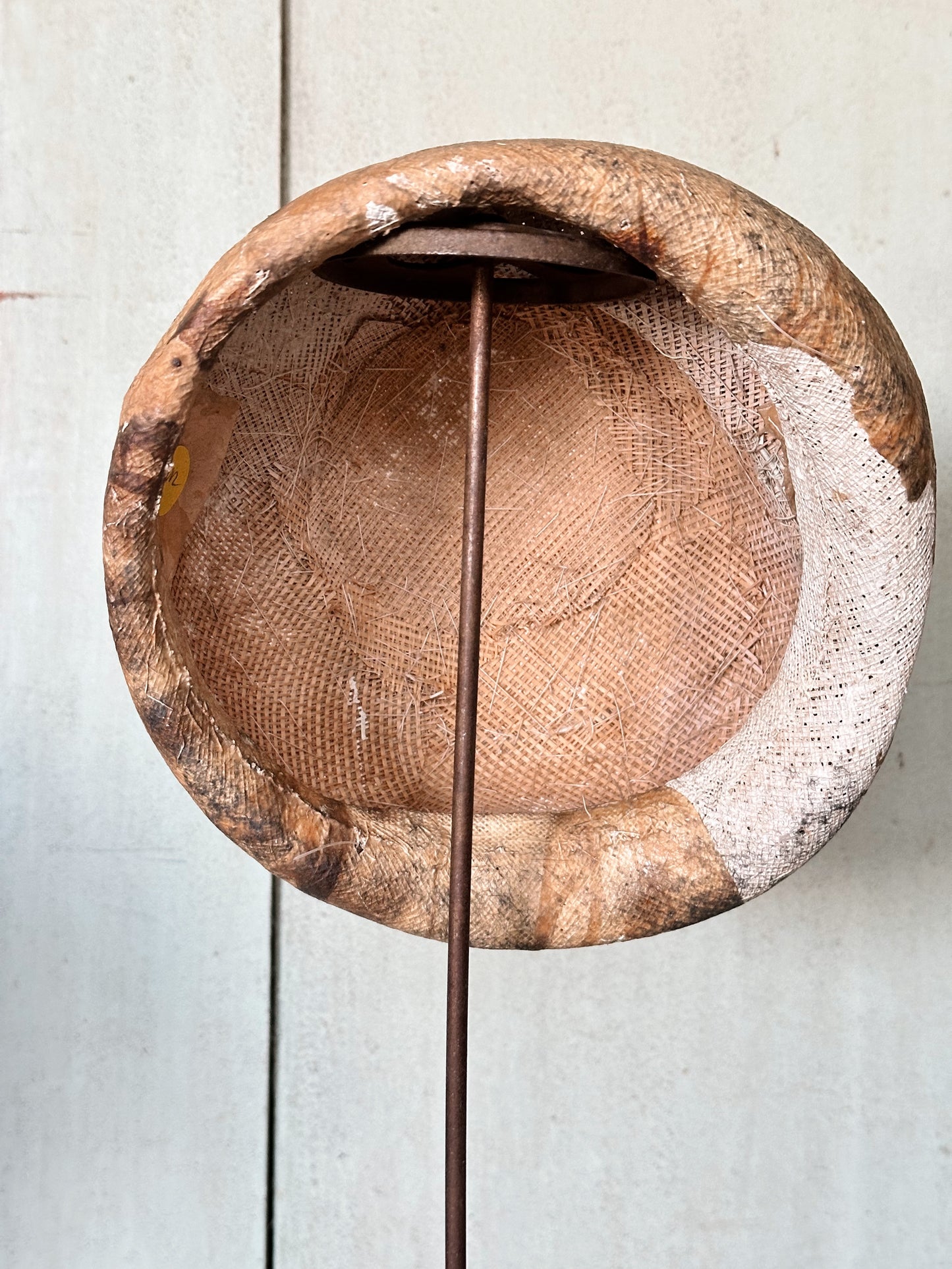 Vintage Hessian Hat Mold