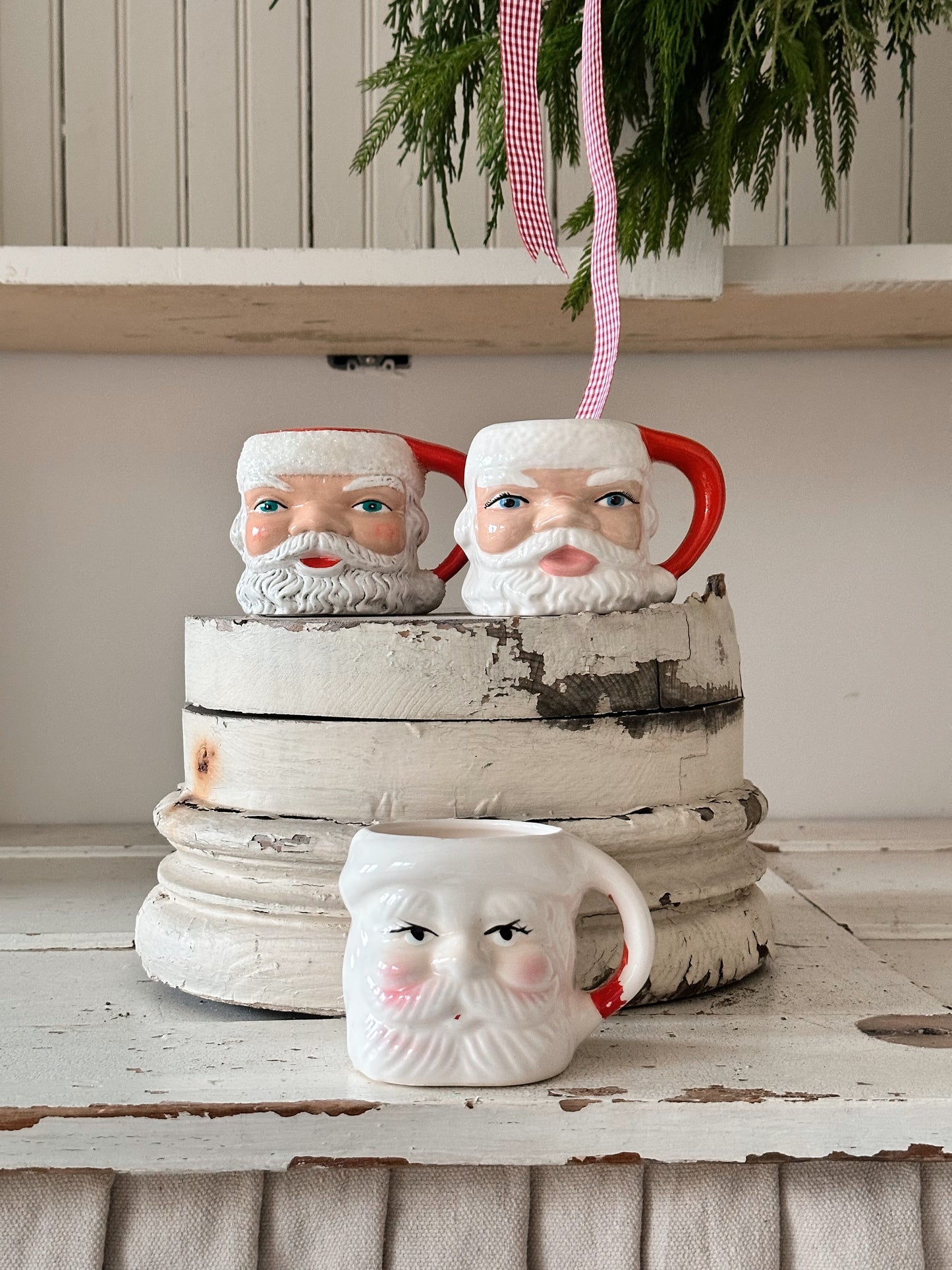 Vintage Santa Mug