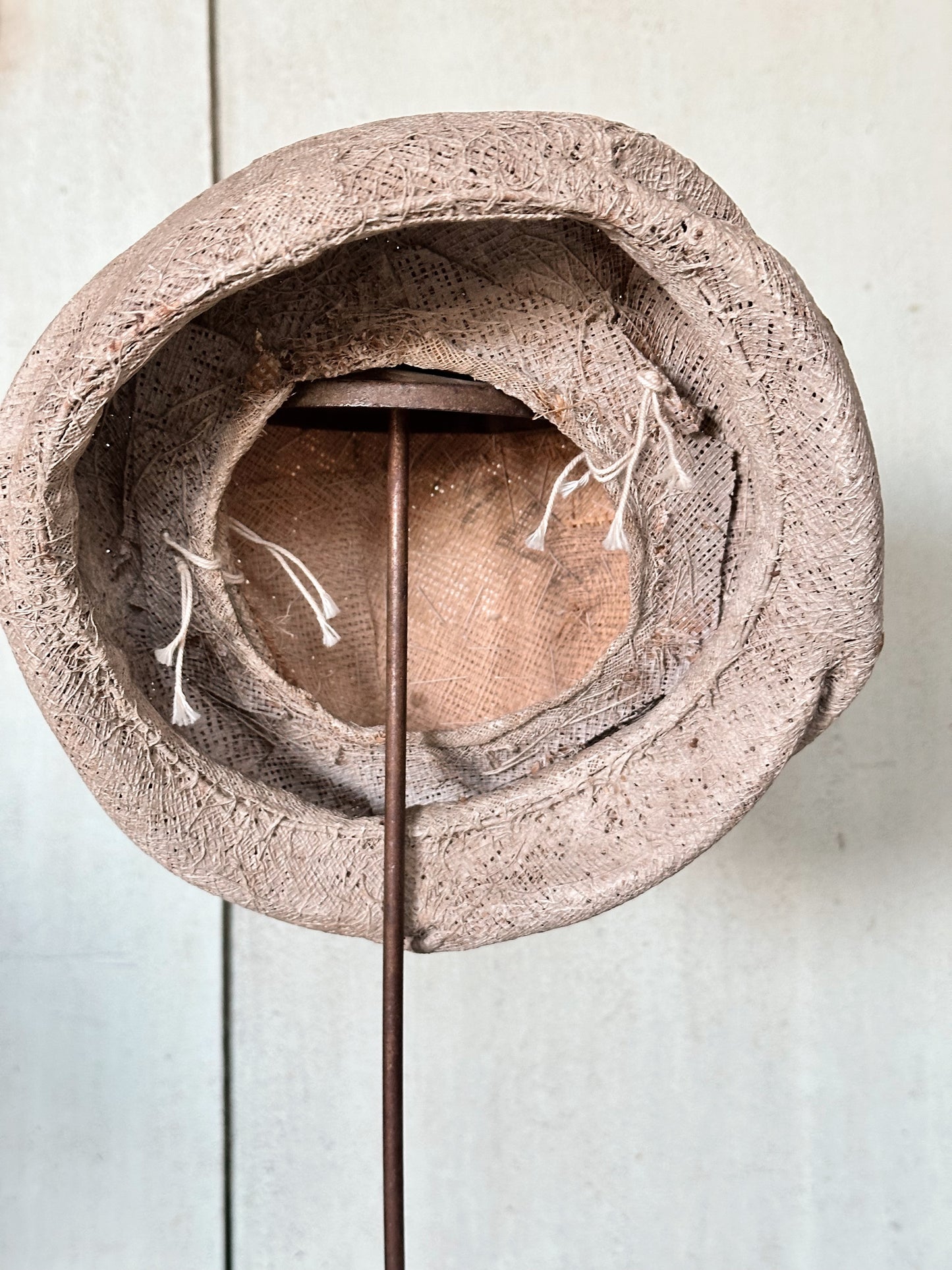Vintage Hessian Hat Mold