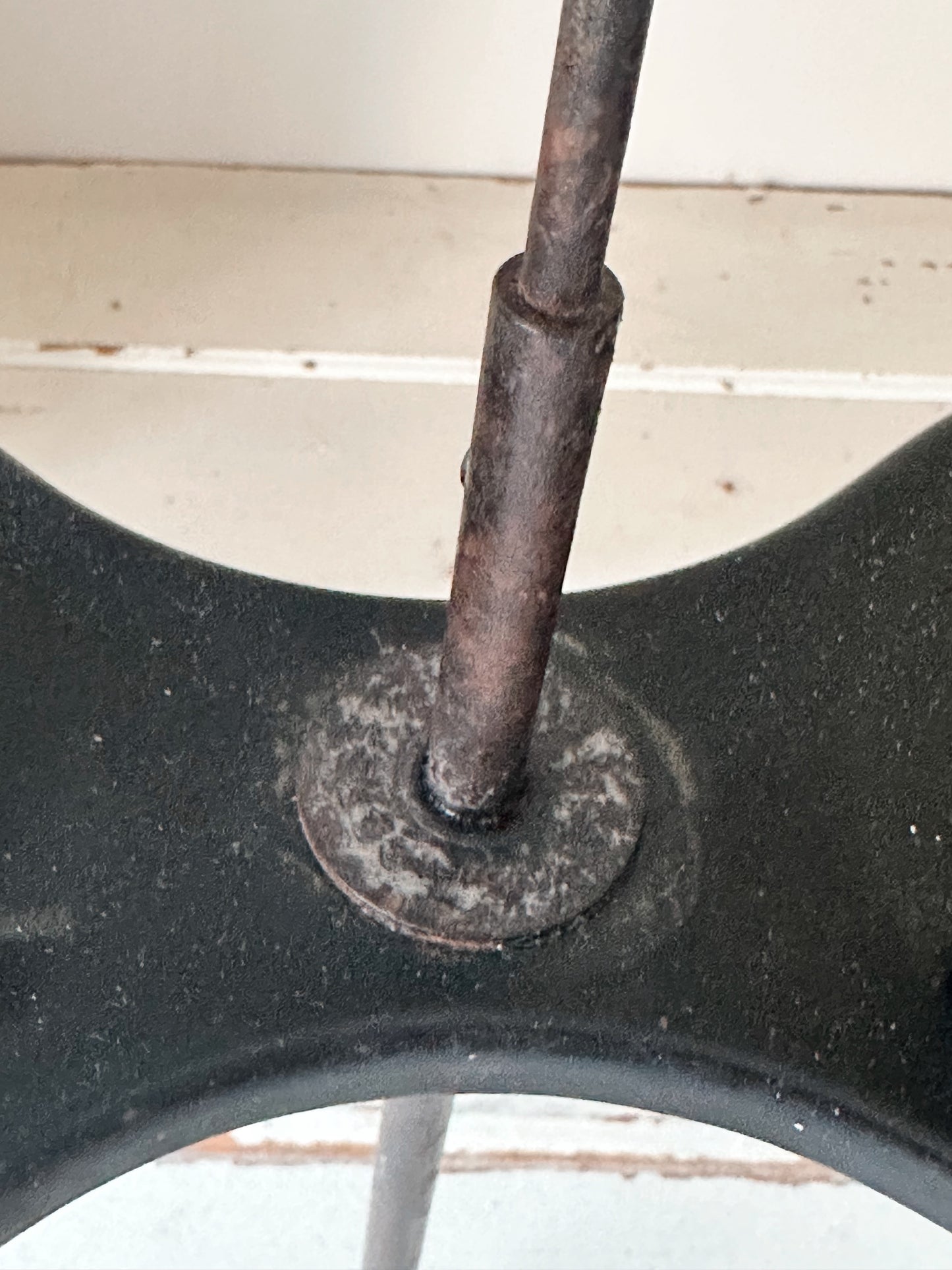 Vintage Industrial Double Spool Holder