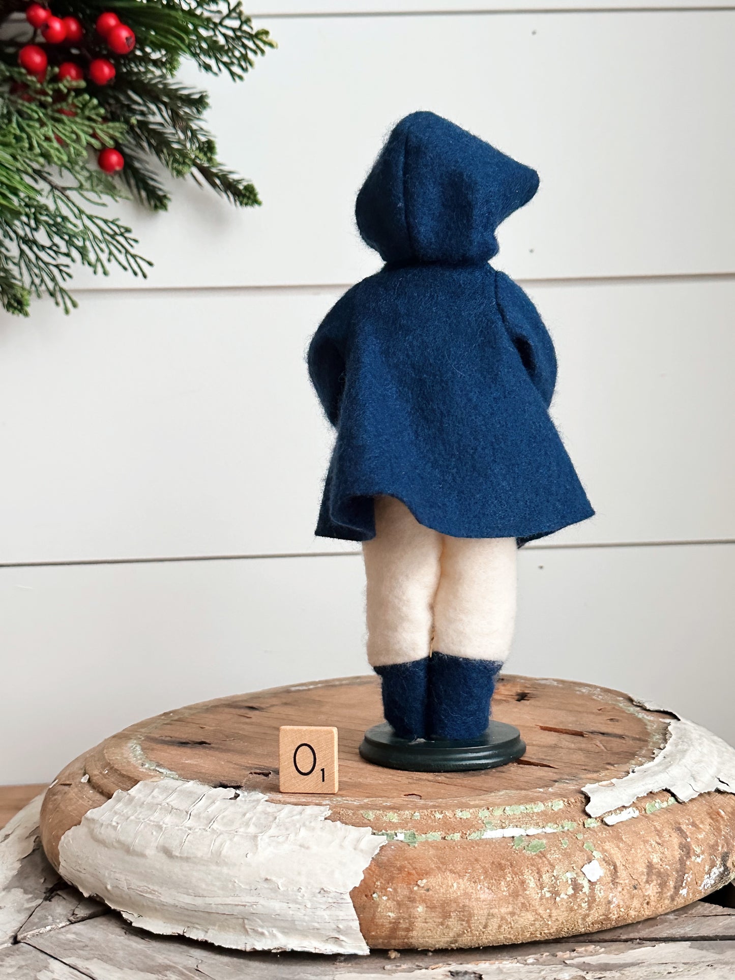 Vintage Victorian Style Caroler