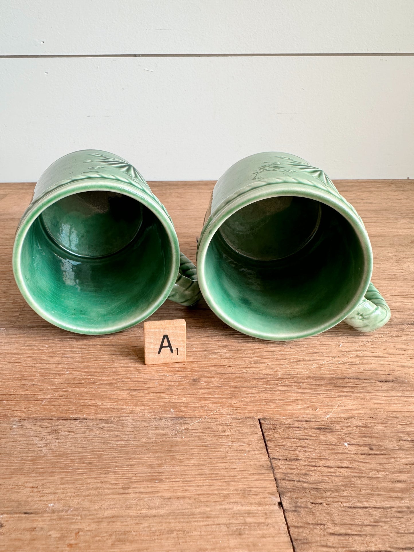 Vintage Nautical Mugs (set of 2)