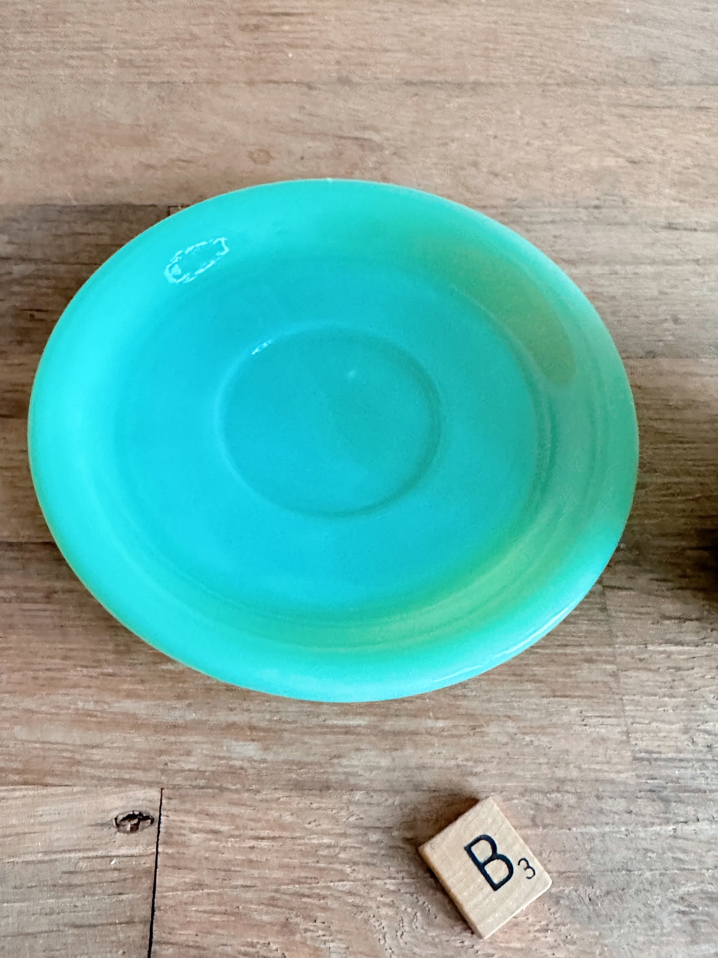 Vintage Fire King Jadeite Cup & Saucer