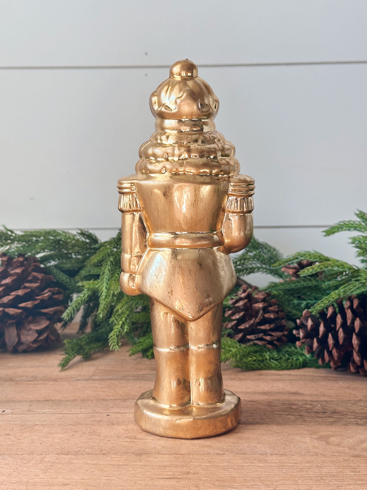 Gold Blown Glass Soldiers