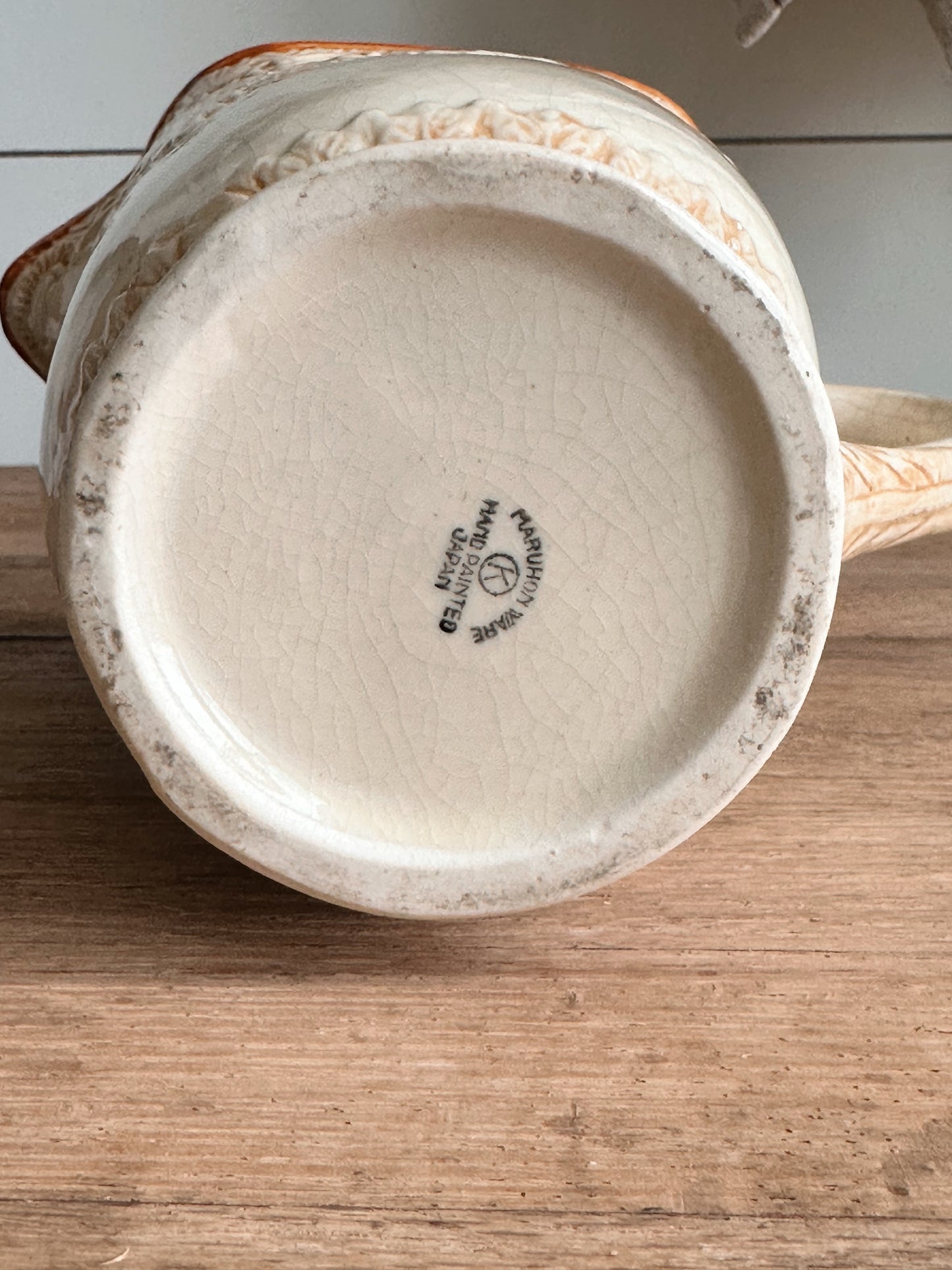 Vintage Maruhon Ware Pitcher