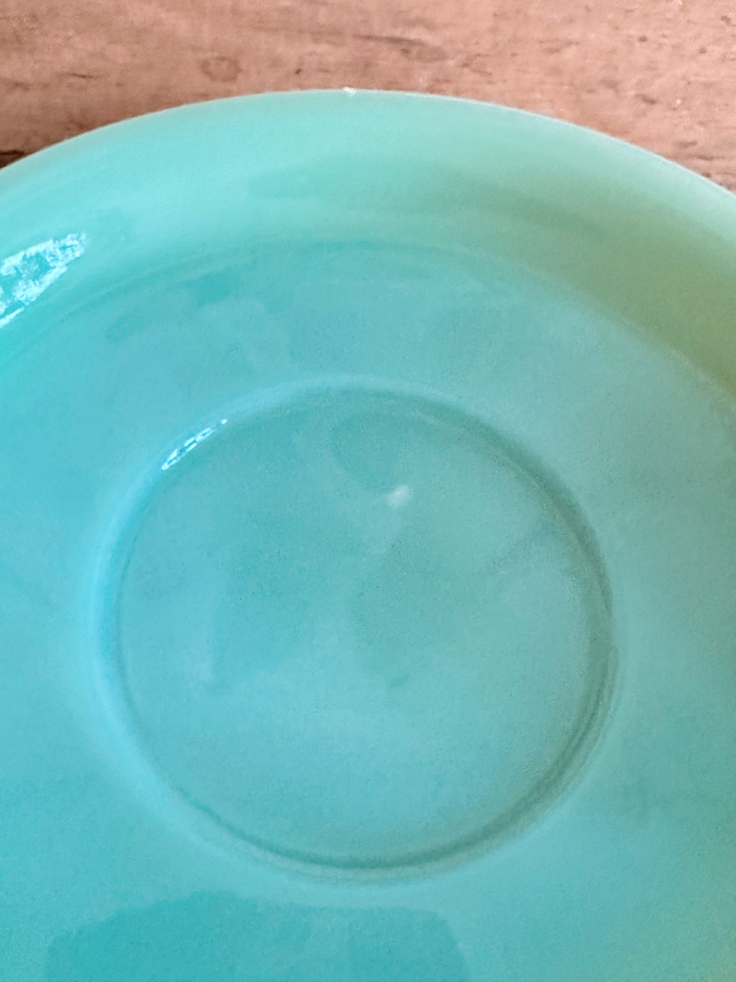 Vintage Fire King Jadeite Cup & Saucer