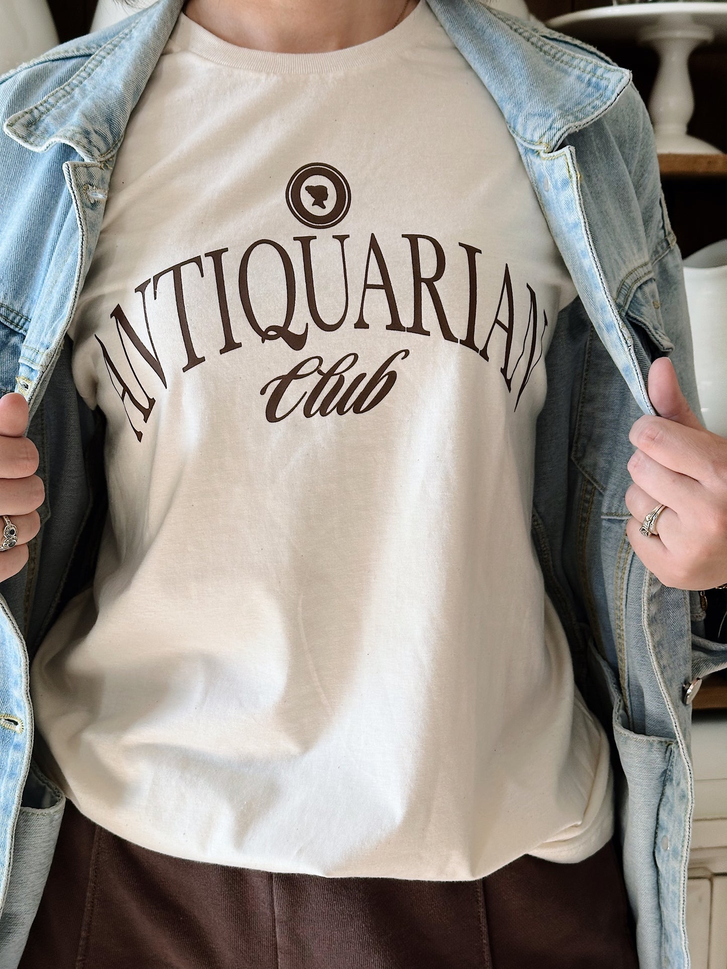 Antiquarian Club Tee (fresh stock coming soon)