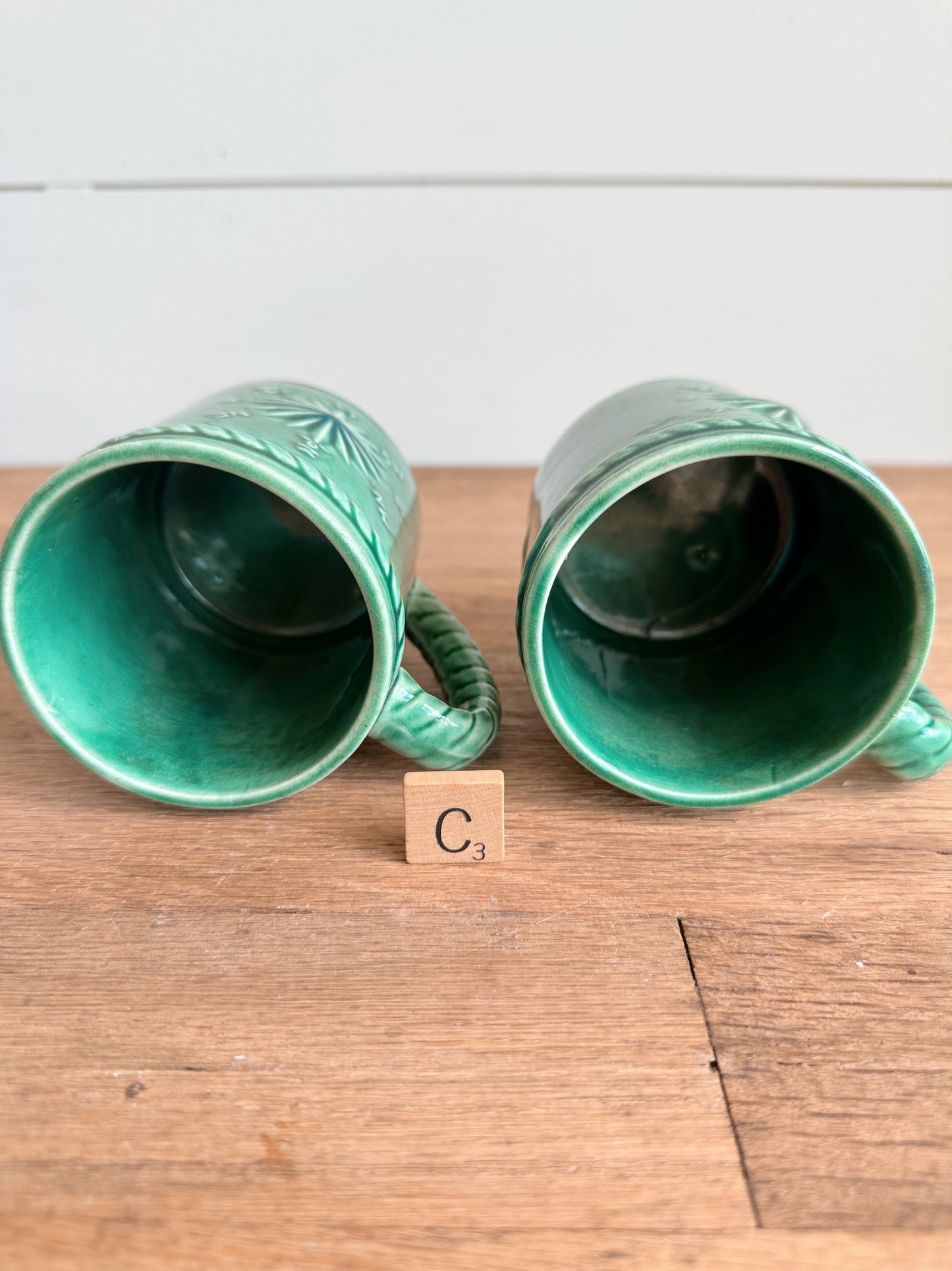 Vintage Nautical Mugs (set of 2)