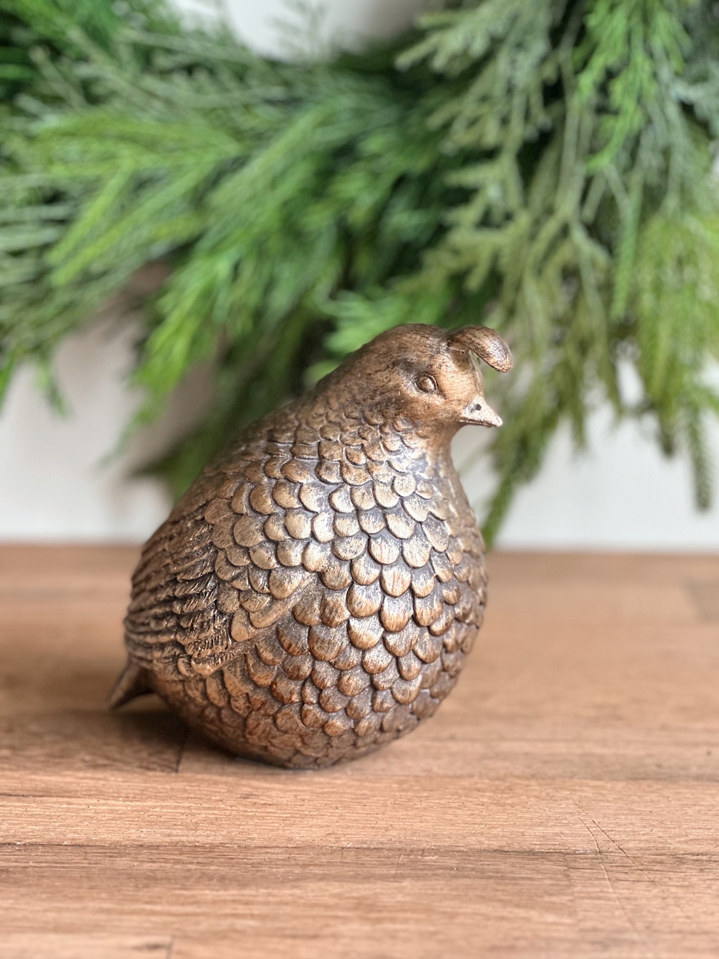 Antique Gold Partridges