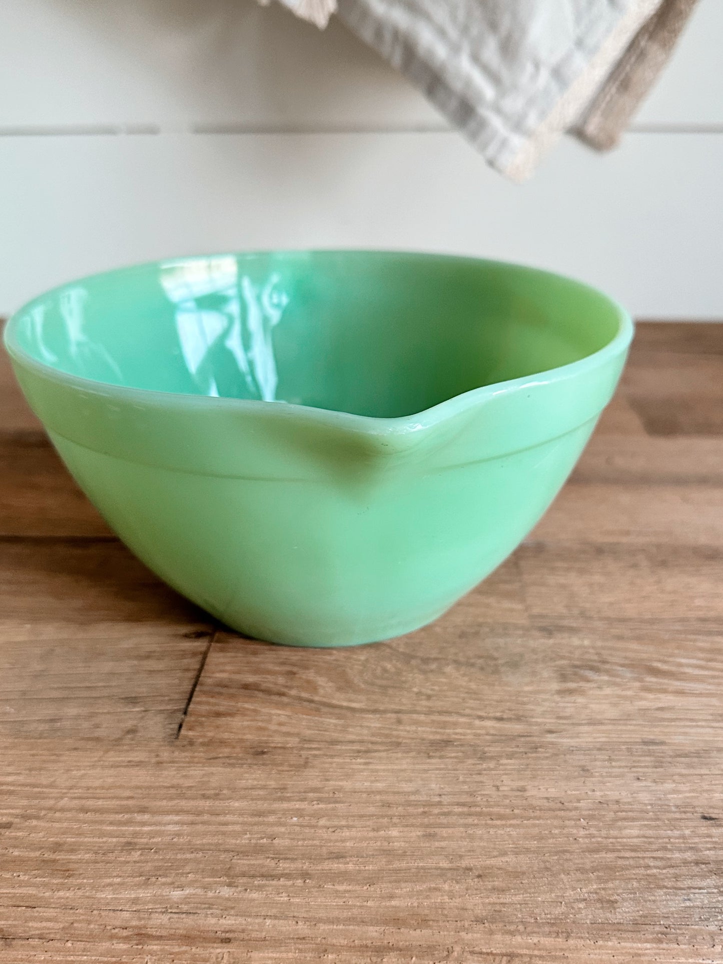 Vintage Fire King Jadeite Batter Bowl