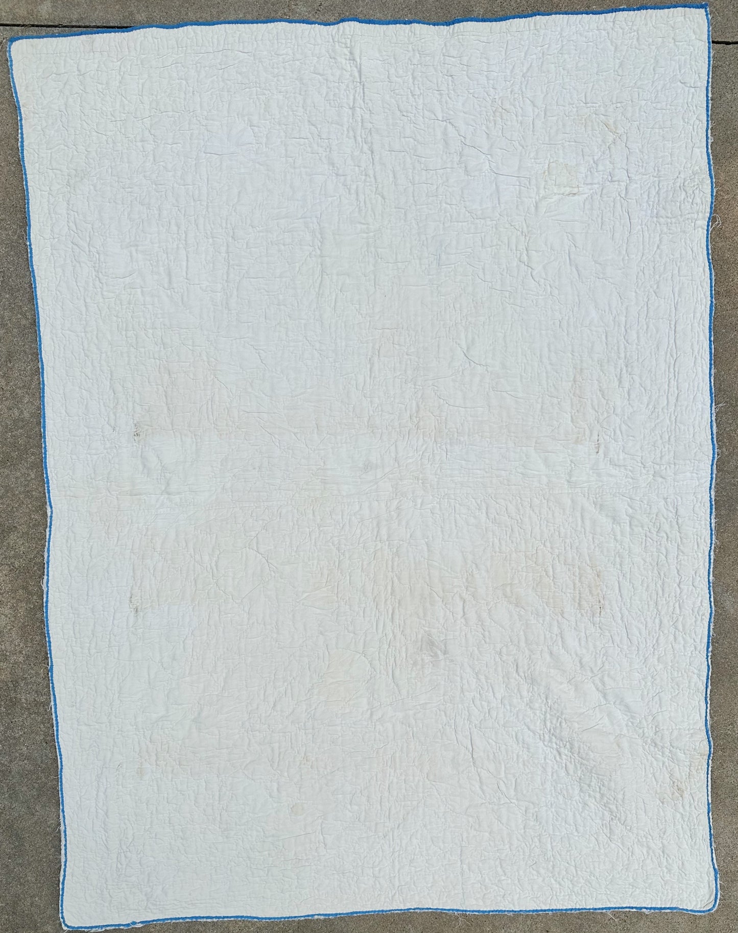 Vintage Snowball Variation Crib Quilt