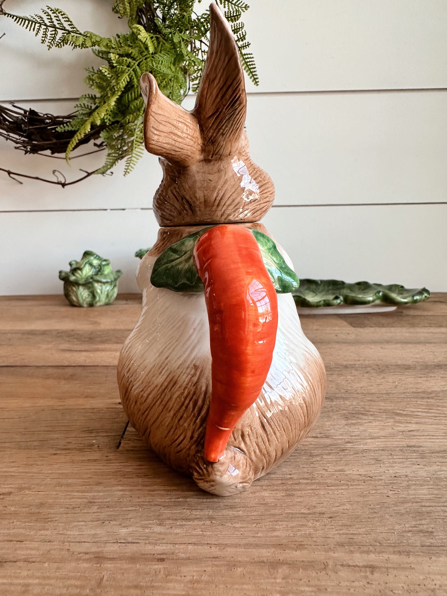Vintage Garden Bunny Tea Set